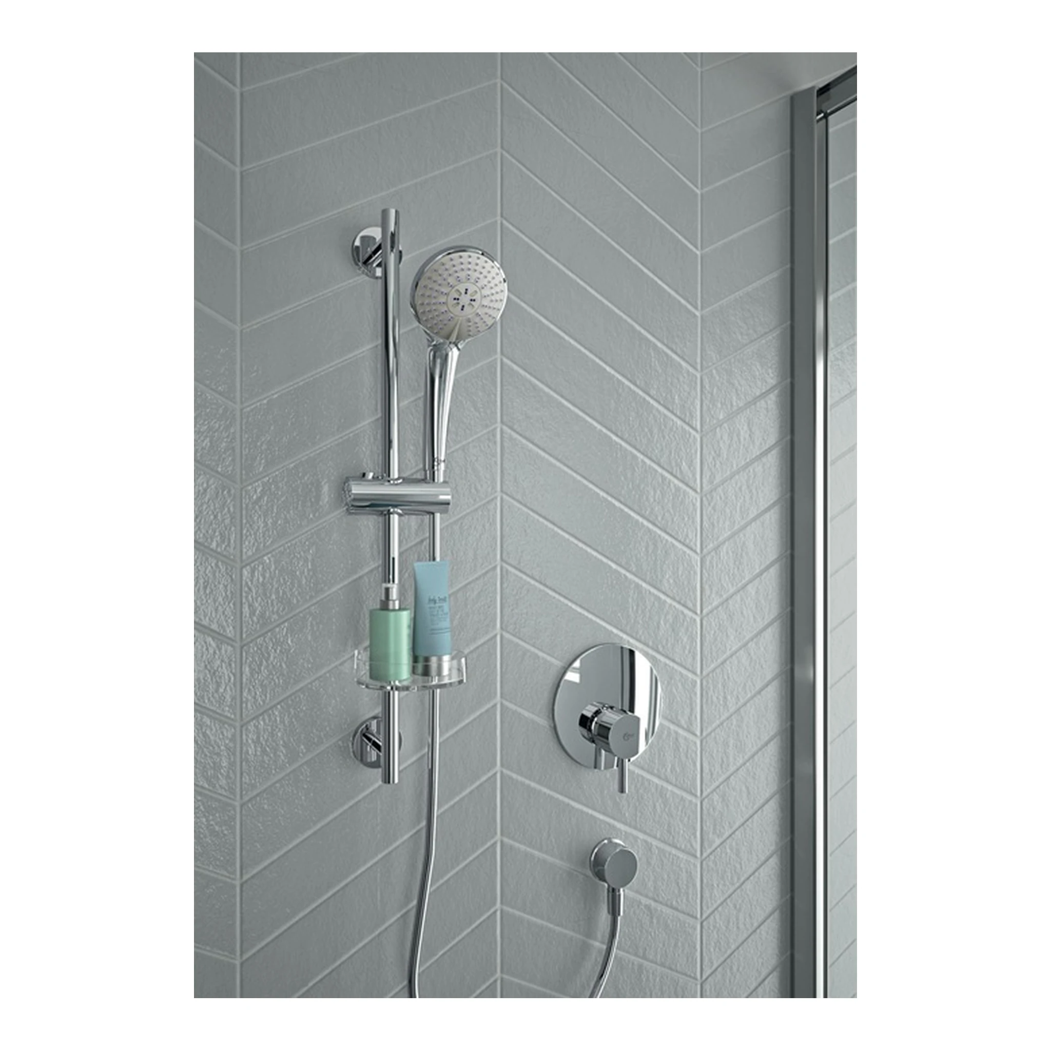 IDEAL STANDARD | Brausekombination Idealrain | chrom 600mm – Bild 3