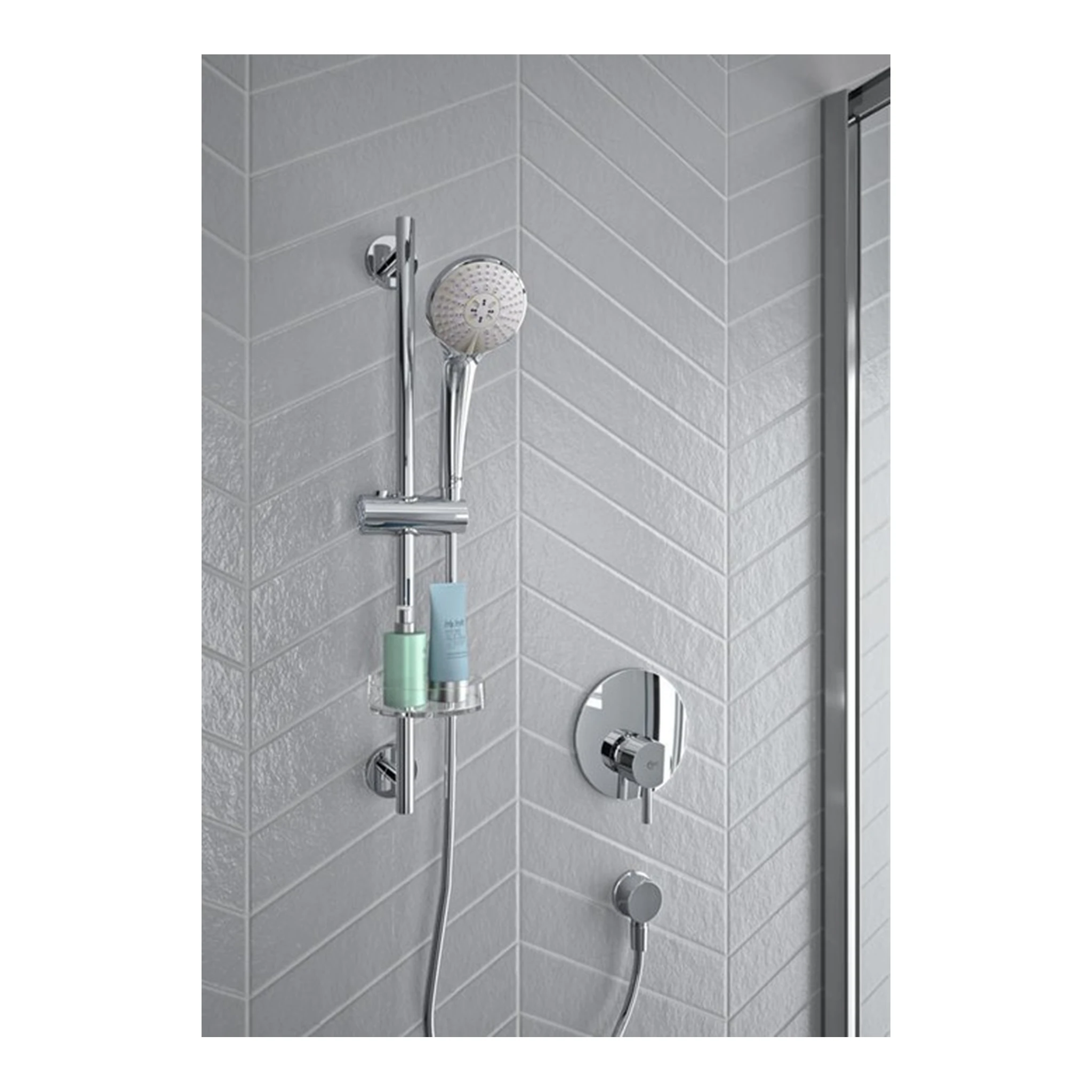 IDEAL STANDARD | Brausekombination Idealrain | chrom 600mm – Bild 2