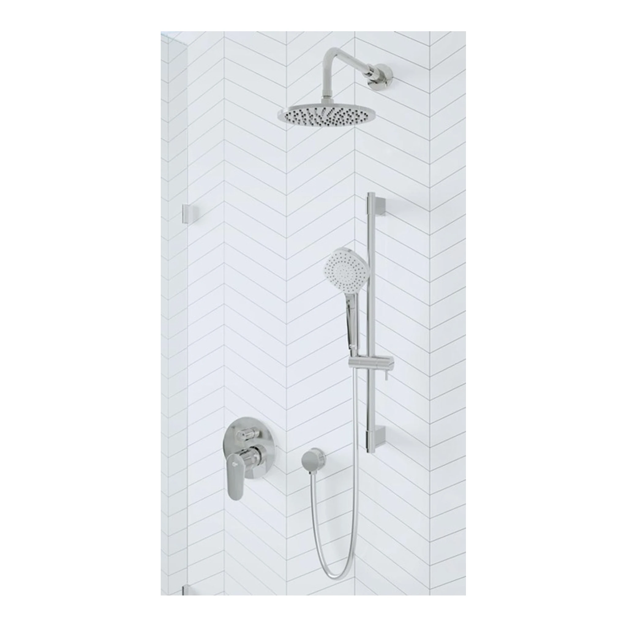 IDEAL STANDARD | Handbrause Idealrain Evo | chrom 110mm – Bild 2