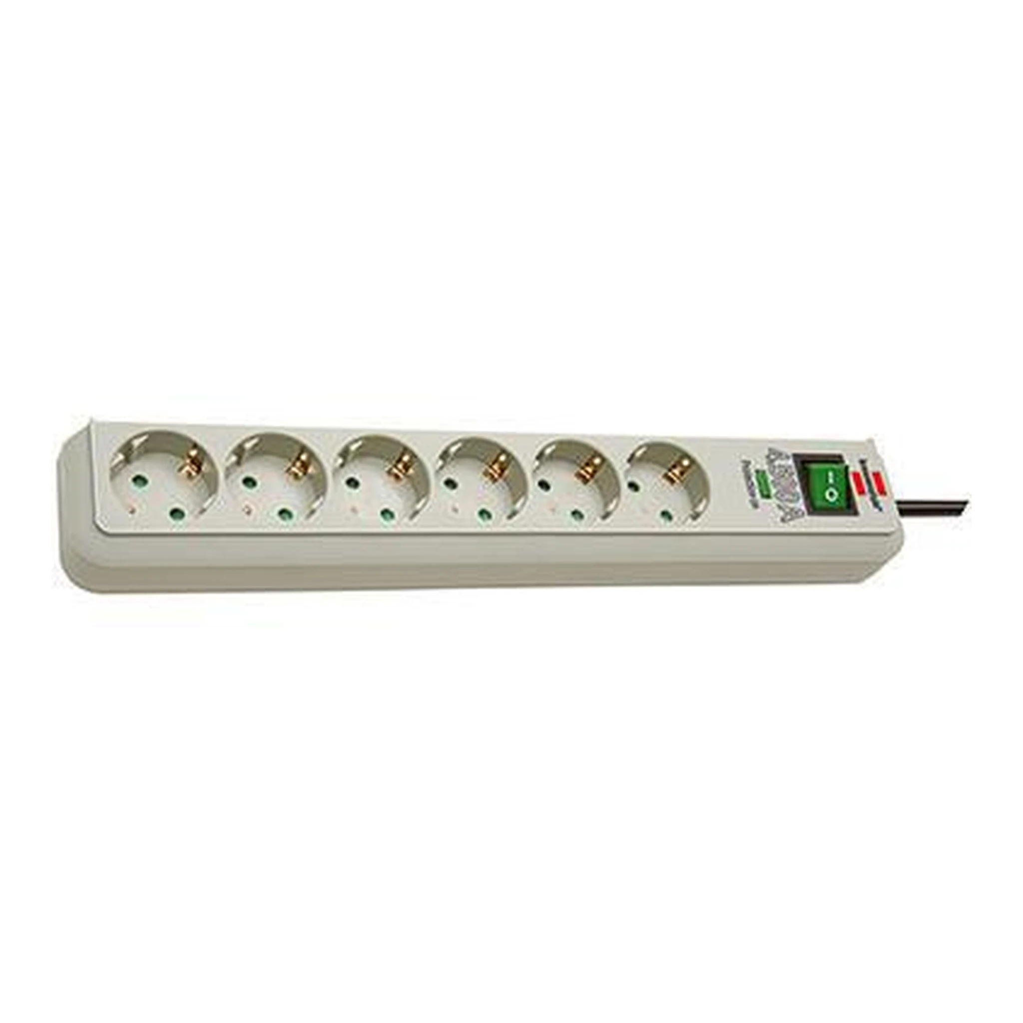 BRENNENSTUHL | Steckdosenleiste brennenstuhl® Eco-Line 6 Steckdosen 1,5m | PC-grau
