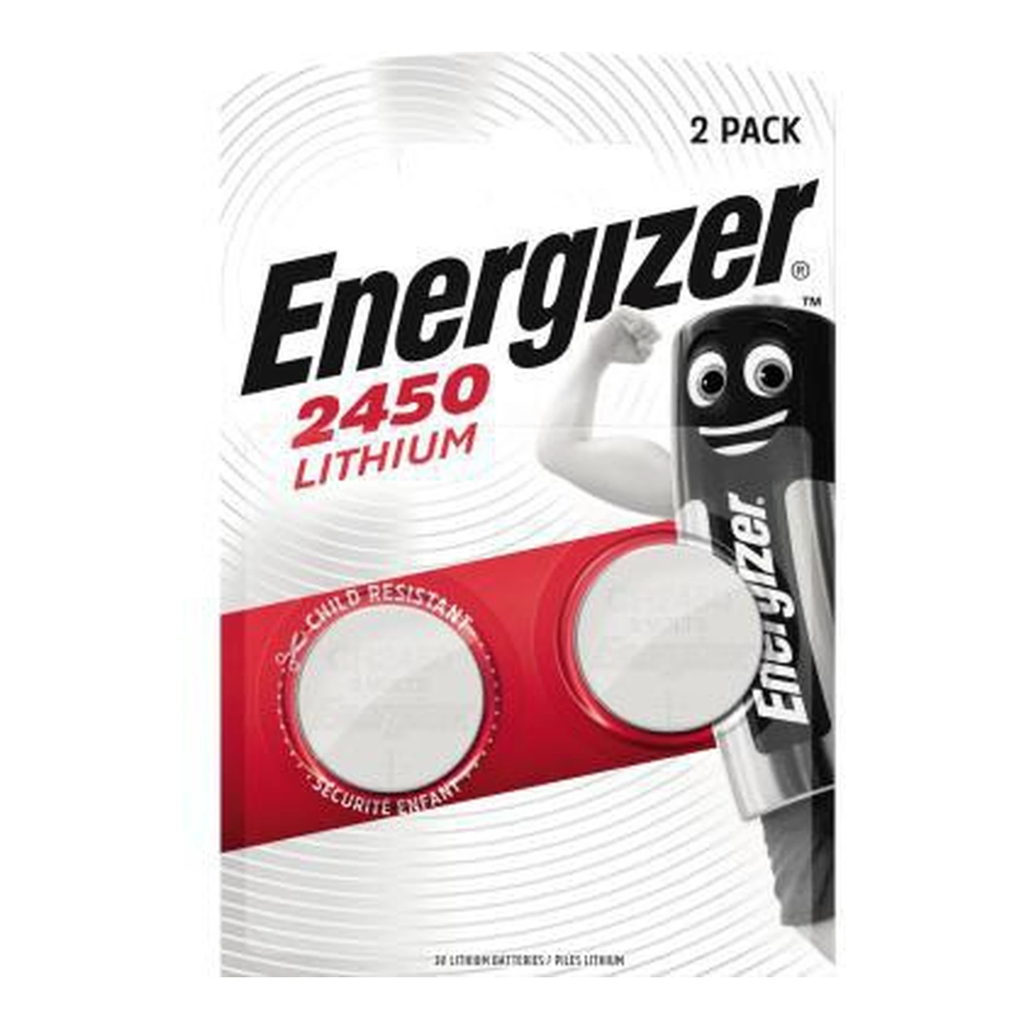 ENERGIZER | Knopfzelle Energizer® Lithium CR2450 3V 620 mAh 2 | St./Pack.
