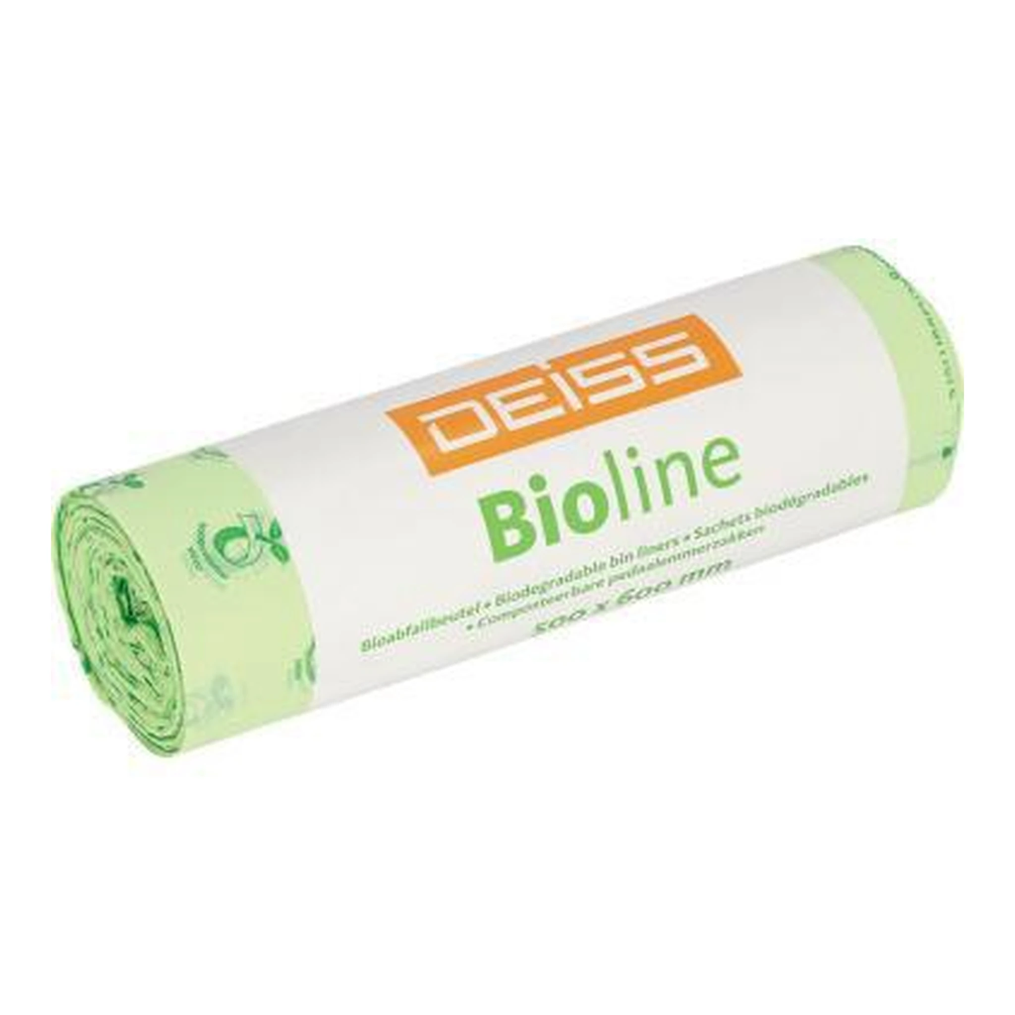 DEISS | Müllbeutel DEISS BIOLINE 50 x 60 cm (B x H) 30l | ecovio natur 20 St./Pack.