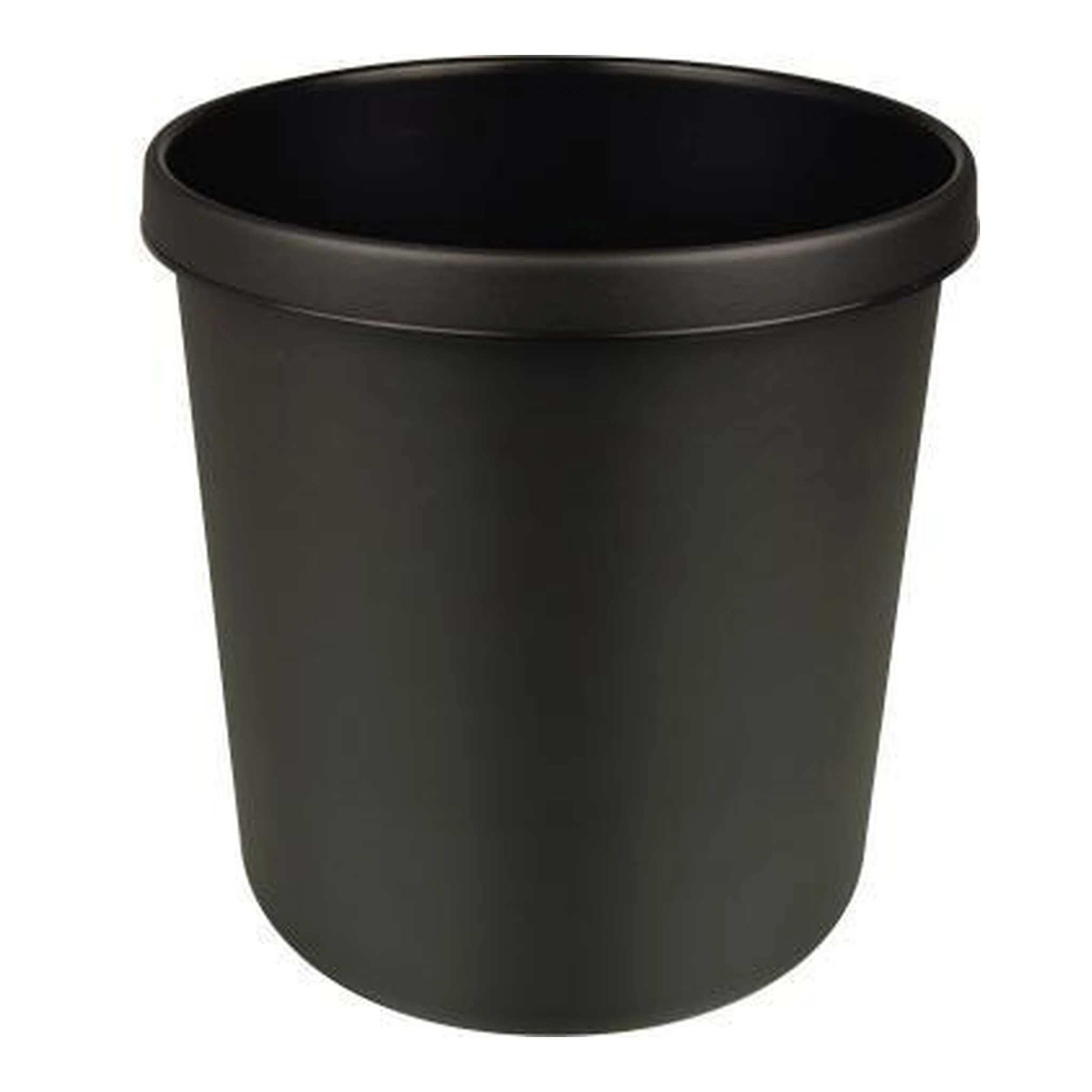 HELIT | Papierkorb helit the firefighter 26,7 x 27 cm (D. x | H) 12l Kunststoff Farbe: schwarz 1 Sortierfach