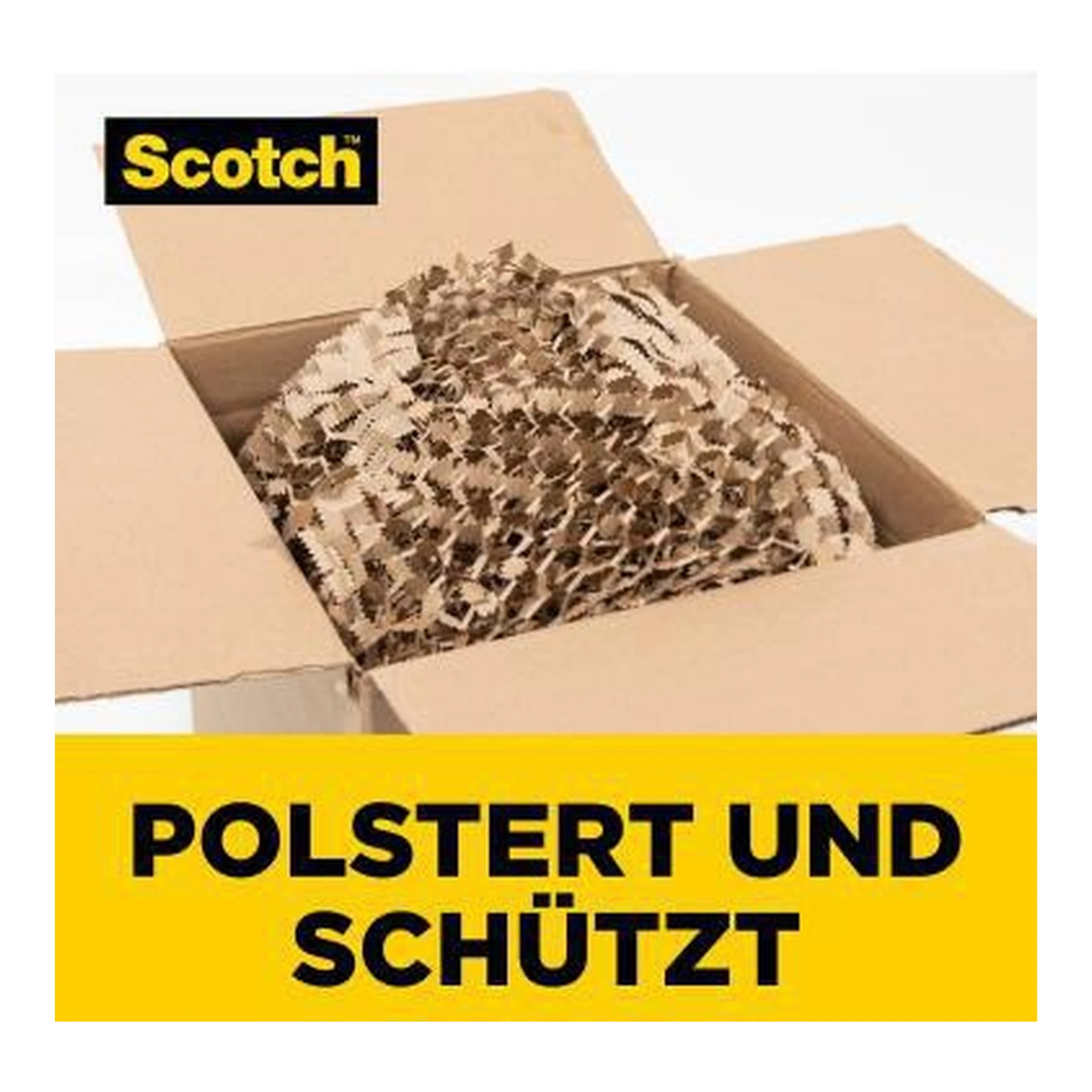 SCOTCH | Füllmaterial Scotch® Cushion LockT 30,4 cm x 9,14 m | (B x L) Papier 100 % recycelt – Bild 3
