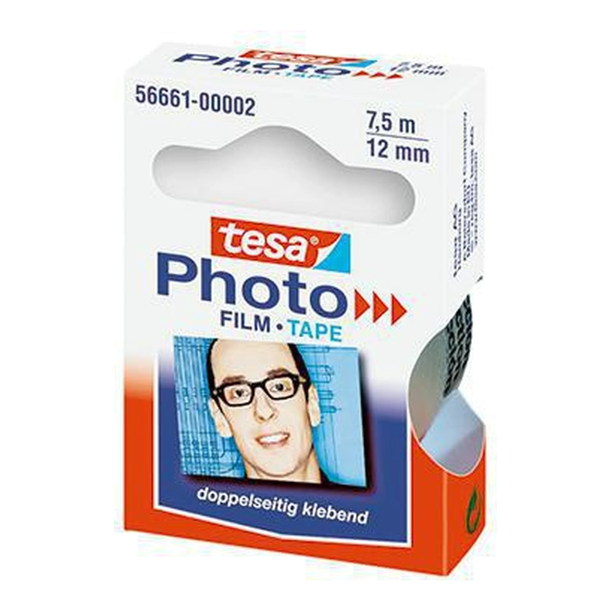 TESA | Klebefilm tesa® Photo® Film 12 mm x 7,5 m (B x L) | beidseitig klebend ohne Lösungsmittel Polyacryl transparent