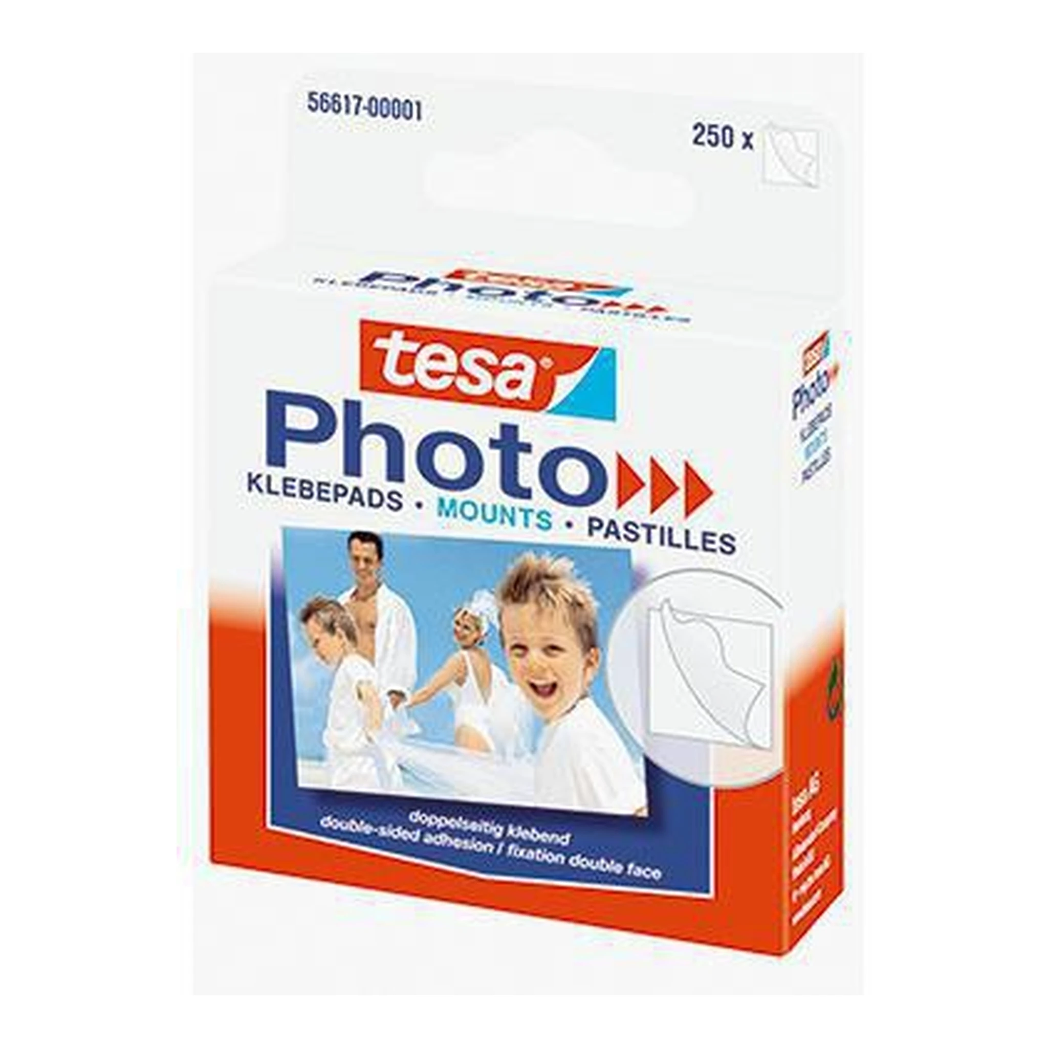TESA | Klebepad tesa® Photo® Fotos 12 x 13 mm (B x L) | weiß 250 St./Pack.
