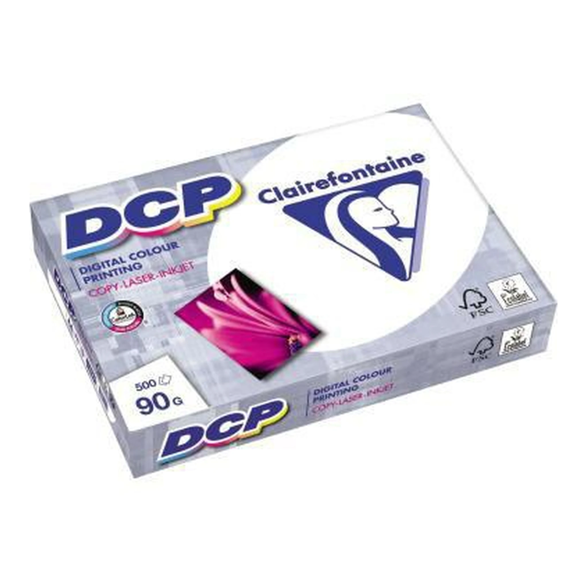 CLAIREFONTAINE | Farblaserpapier Clairefontaine DCP DIN A4 90g/m² 500 Bl./Pack.