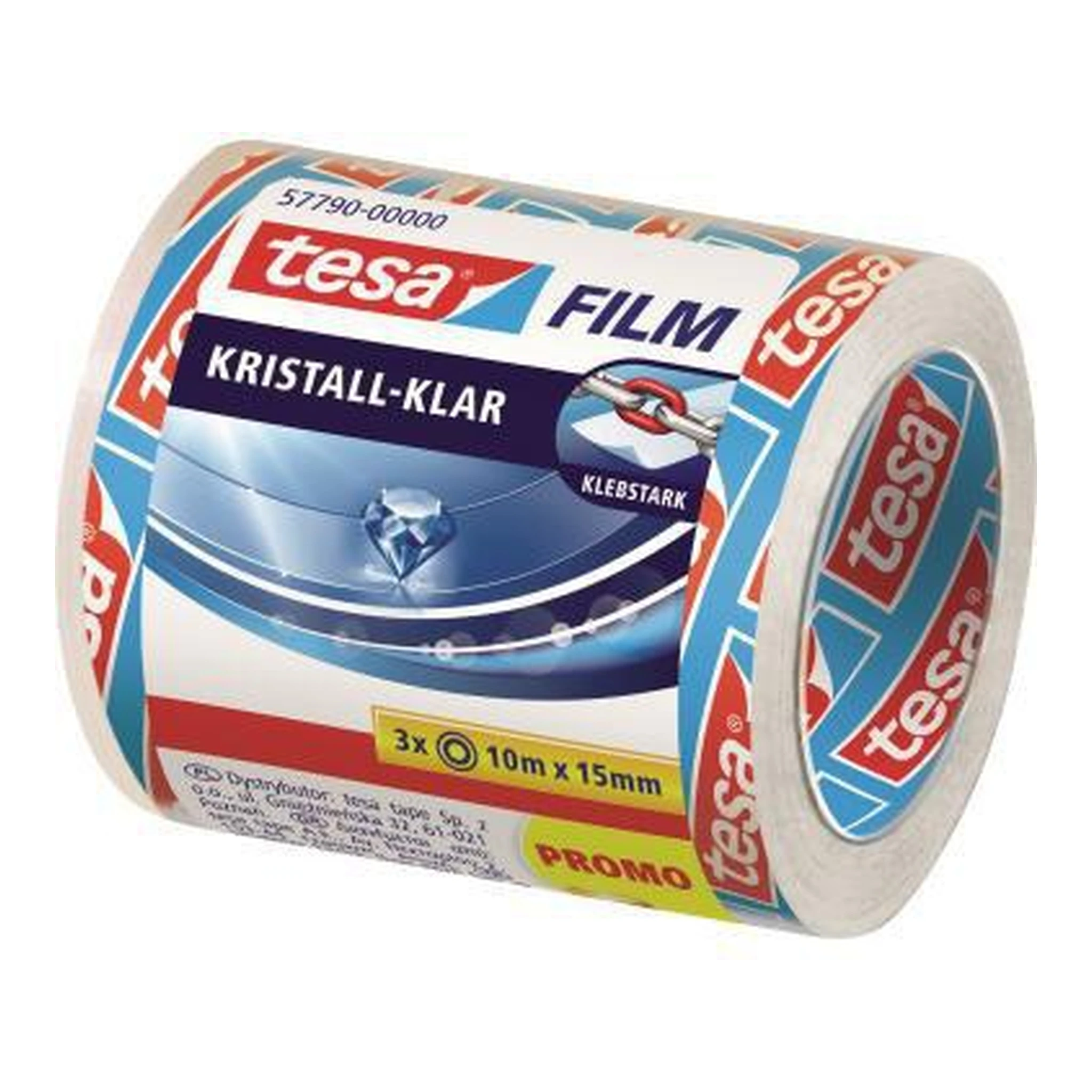 TESA | Klebefilm tesa® tesafilm® kristall-klar 15 mm x 10 | m (B x L) einseitig klebend ohne Lösungsmittel Polypropylen