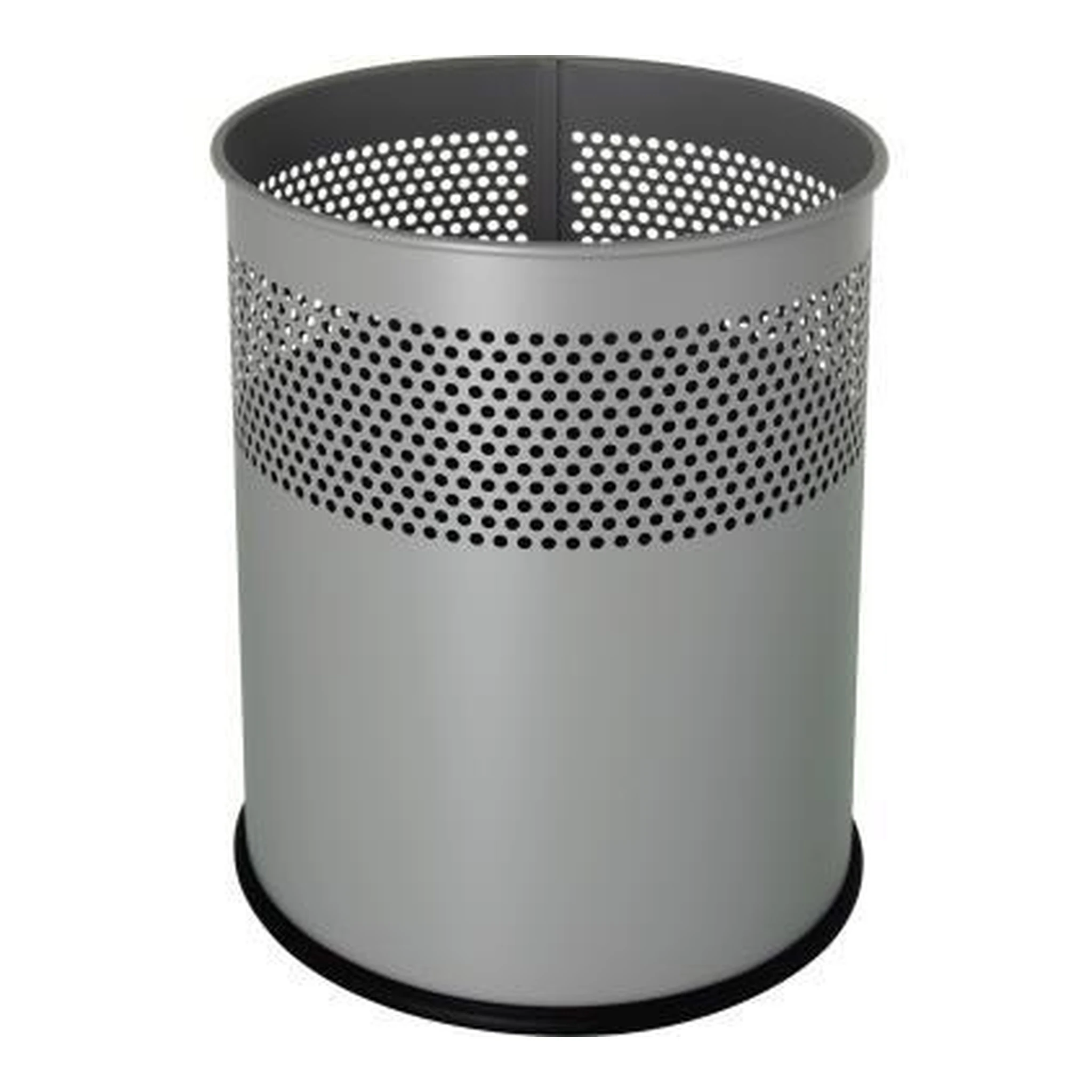 HELIT | Papierkorb helit the dot 25,7 x 32,1 cm (D. x H) 15 | Metall Farbe: silber 1 Sortierfach