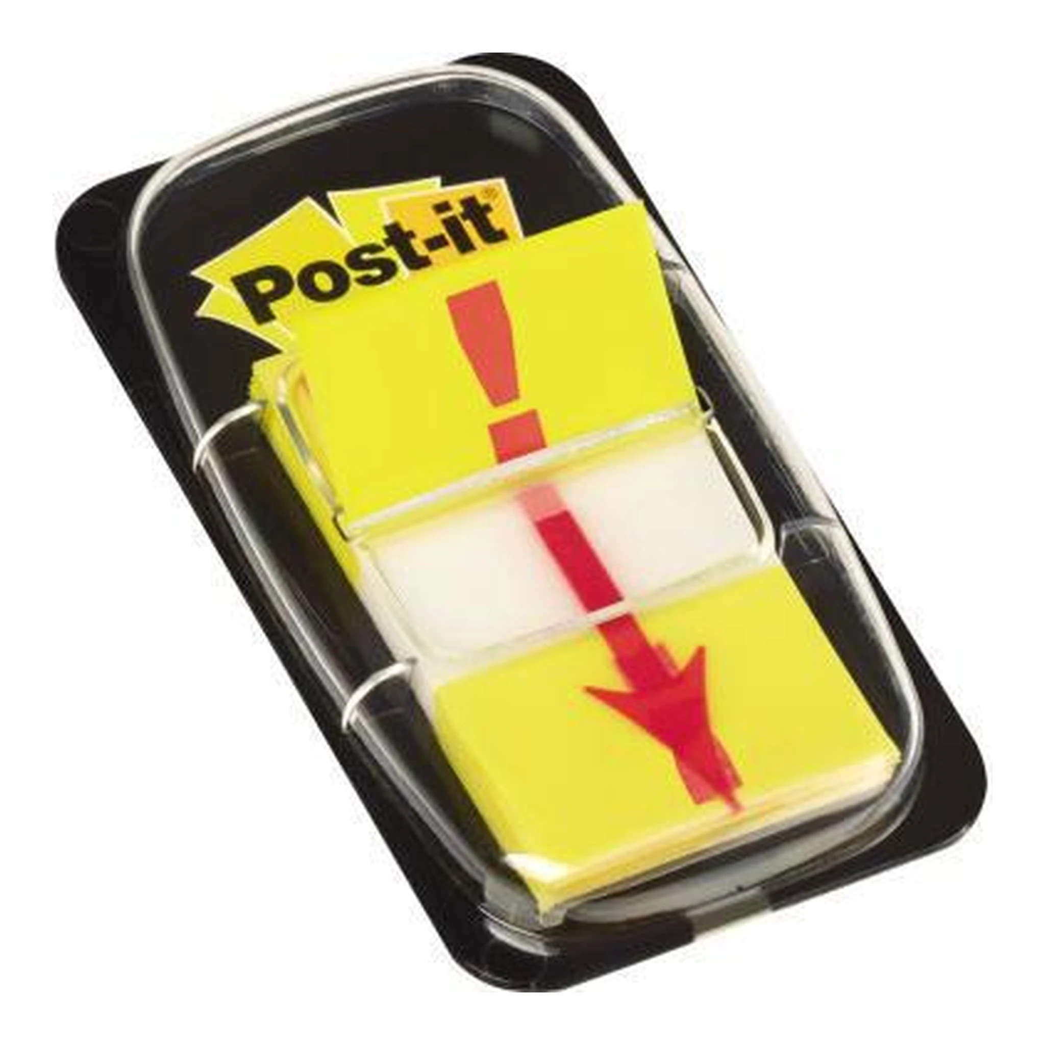 POST-IT | Haftstreifen Post-it® Index Symbol 43,2 x 25,4 mm (B | x H) gelb Ausrufezeichen 50 Bl.