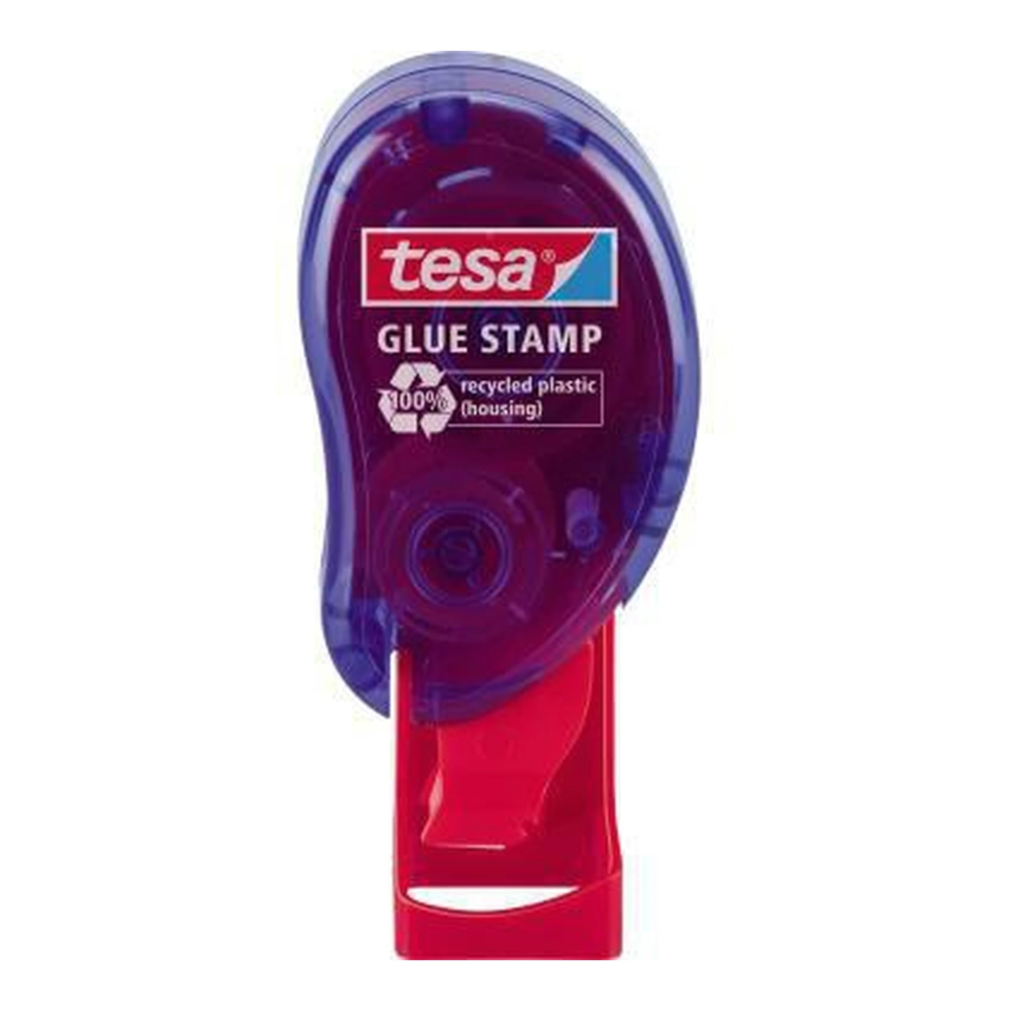 TESA | Klebestempel tesa® ecoLogo® 8,4 x 8,4 mm (B x L) | blau 1.100 Pads/Rl.