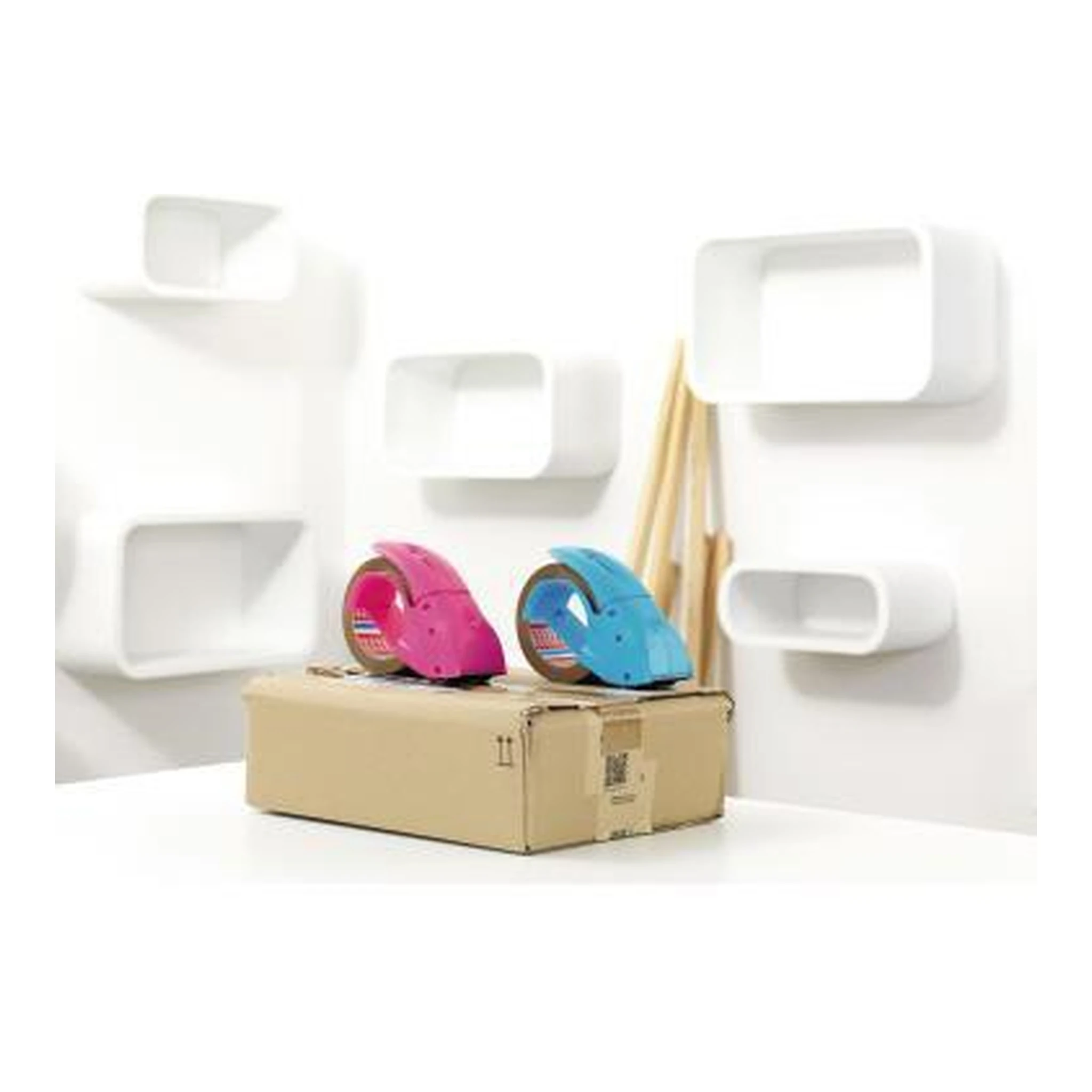 TESA | Packbandabroller tesa® PACK ´n´ GO® ABS Kunststoff blau – Bild 3