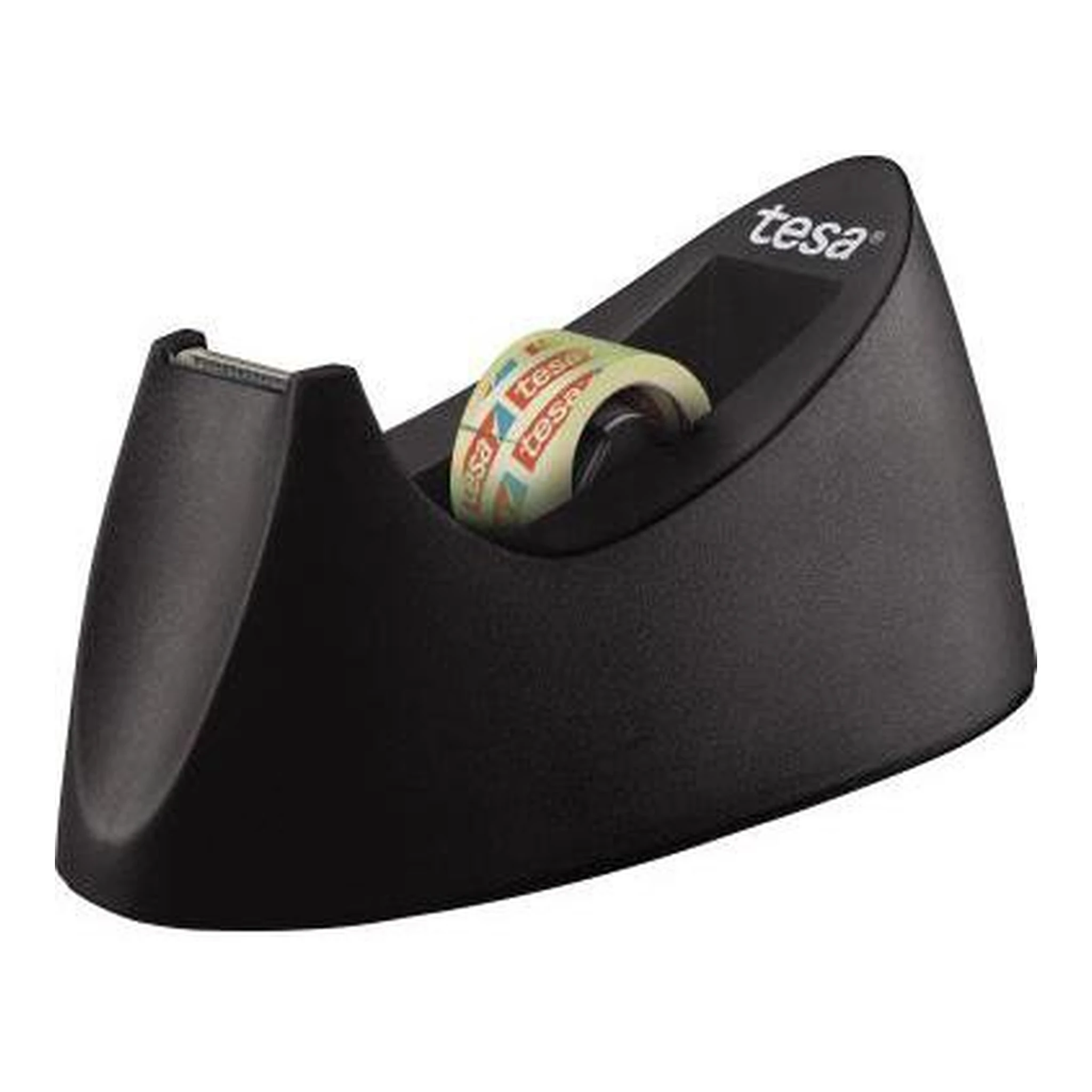 TESA | Tischabroller tesa® Easy Cut® Curve 19 mm x 33 m (B x | L) inkl. tesafilm® transparent 19 mm x 10 m (B x L) ohne Lösungsmittel
