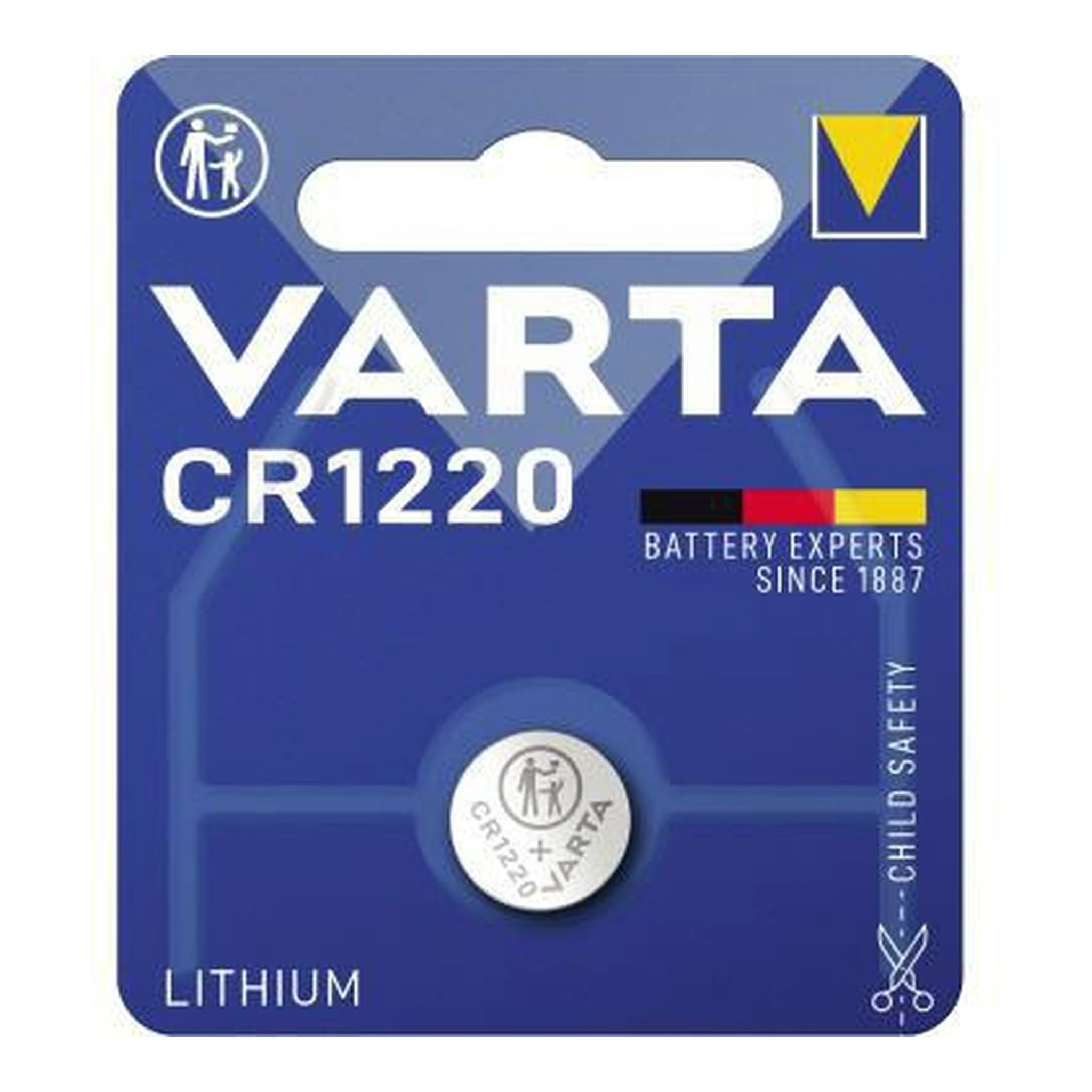 VARTA | Knopfzelle Varta Lithium CR1220 3V 35 mAh | Varta Lithium CR1220 3V 35 mAh