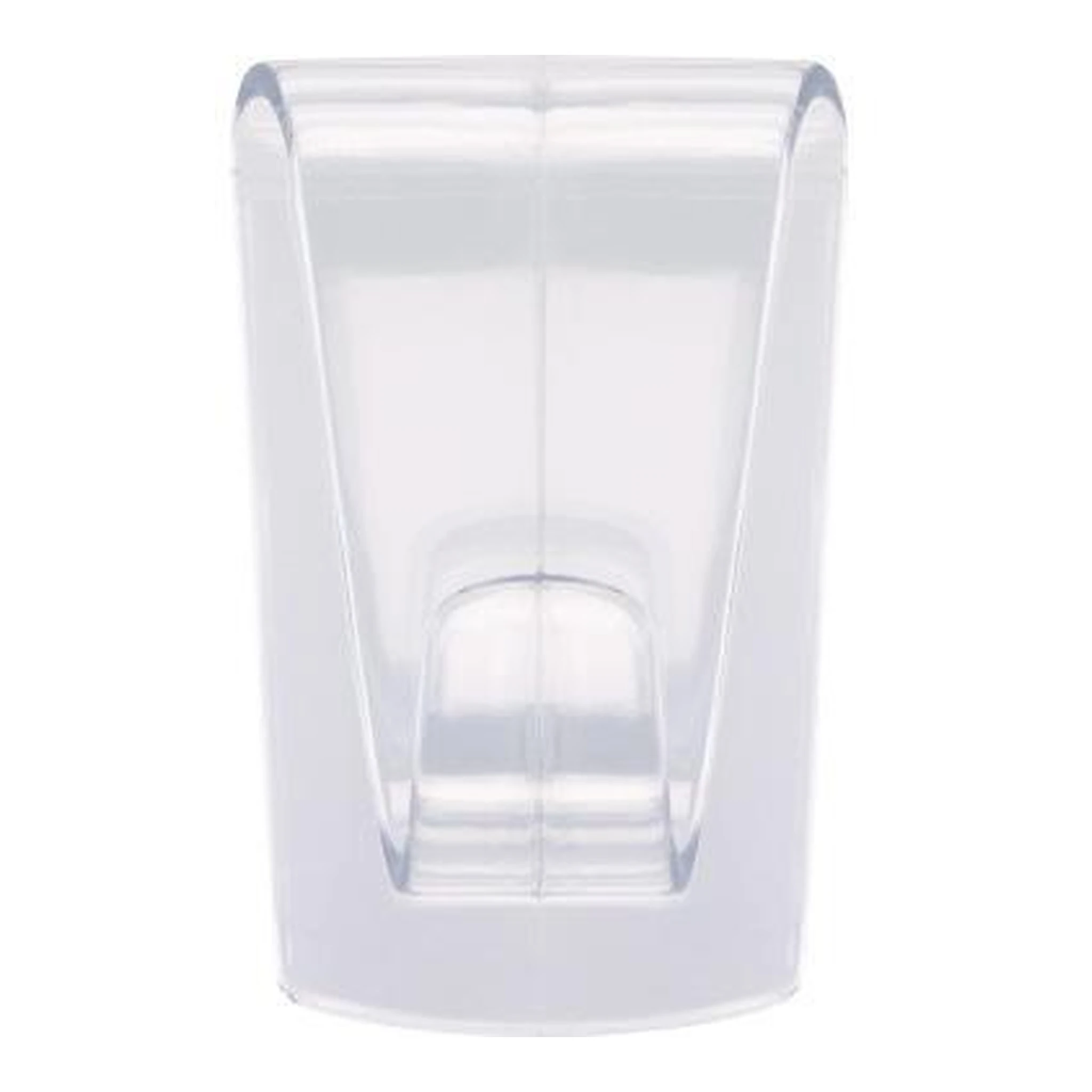 TESA | Haken tesa® Powerstrips® Glasflächen 27 x 45 | mm (B x H) 1kg inkl. vier Klebestreifen transparent 2 St./Pack.