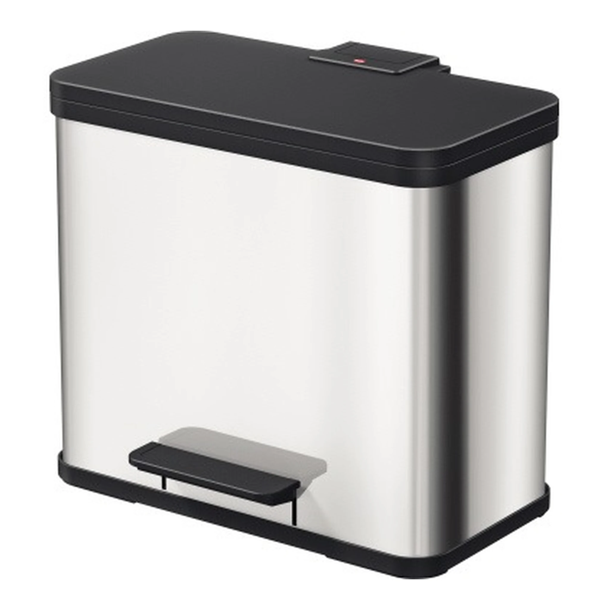HAILO | Hailo Tretabfalleimer Öko trio Plus L 47 x 43 x 34 cm (B x H x T)