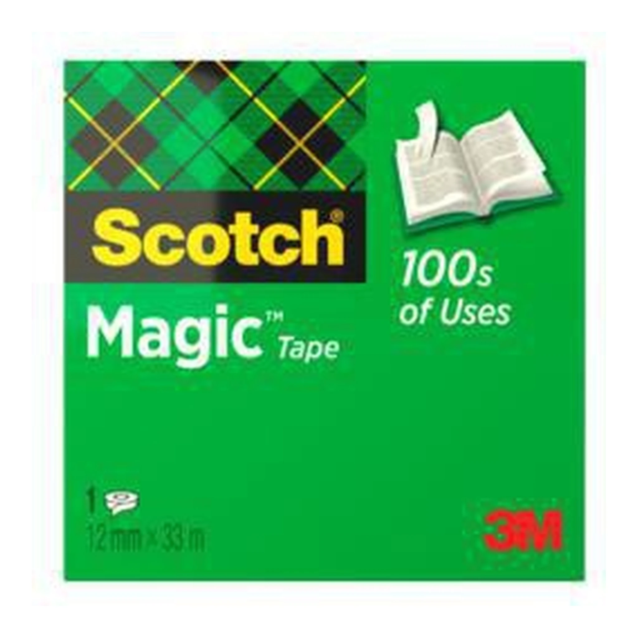 SCOTCH | Klebefilm Scotch® MagicT 810 12 mm x 33 m (B x L) | einseitig klebend mit Lösungsmittel Zelluloseacetat transparent