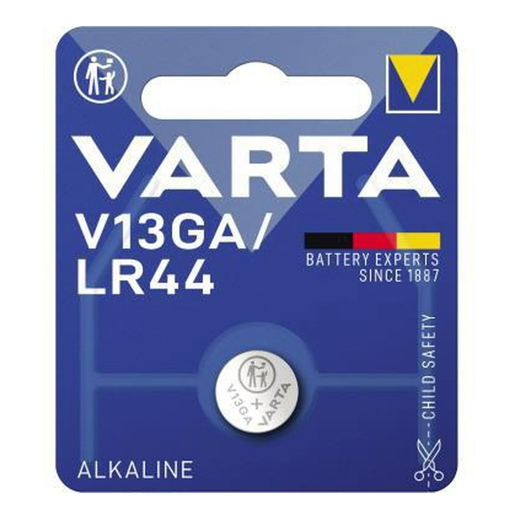 VARTA | Knopfzelle Varta Electronics Alkaline V13GA/LR44 | 1,5V 130 mAh