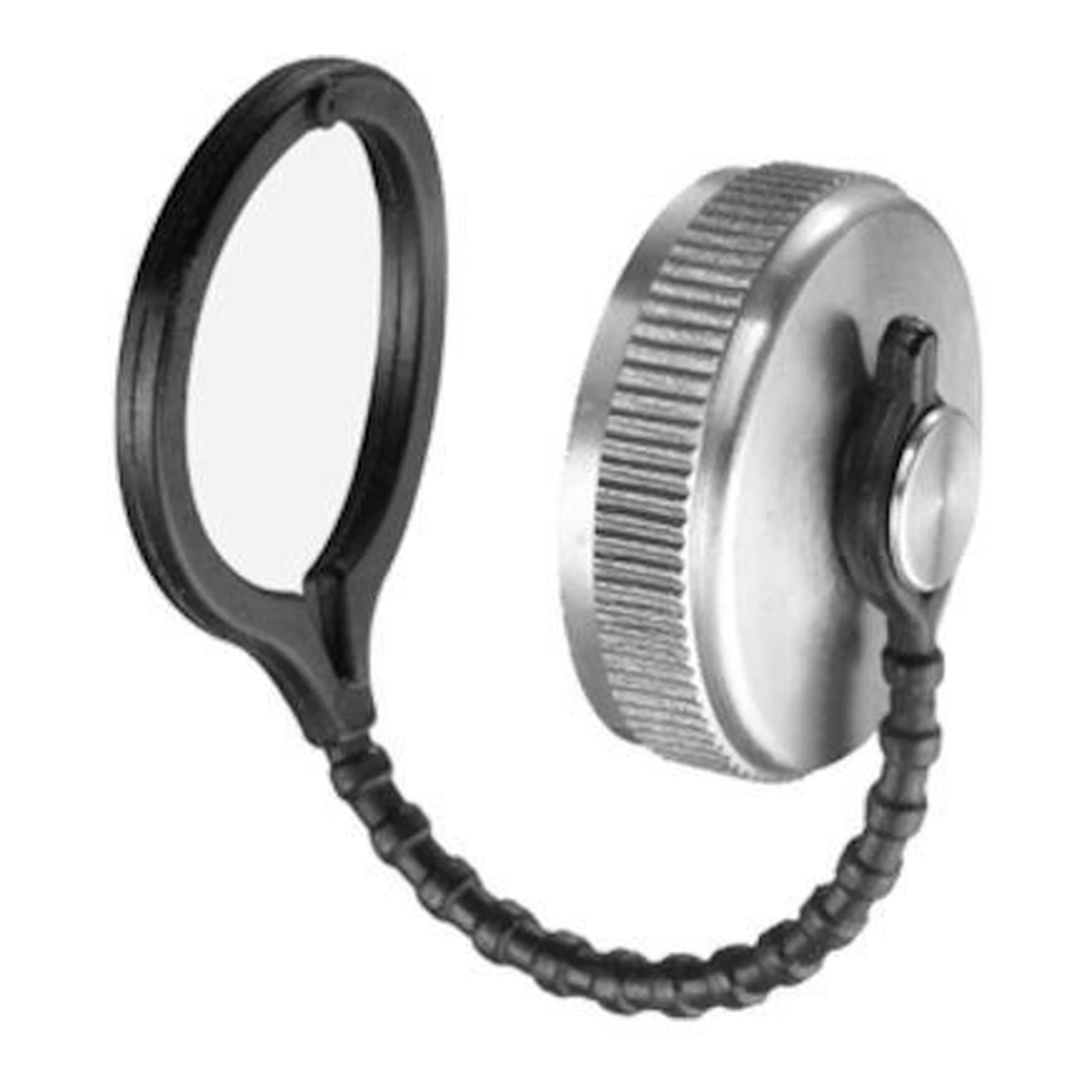 SCHELL | Verschlusskappe | mit Kette und Dichtscheibe, Messing 1/2Zoll