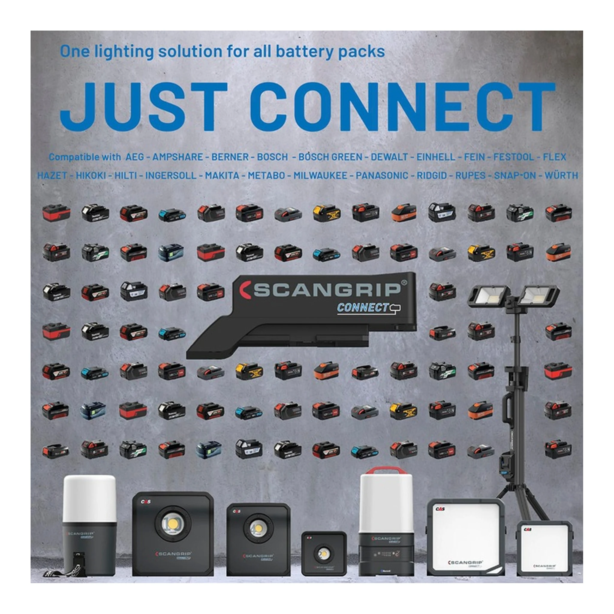 SCANGRIP | Akku-Adapter SMART CONNECTOR | passend für MAKITA – Bild 3