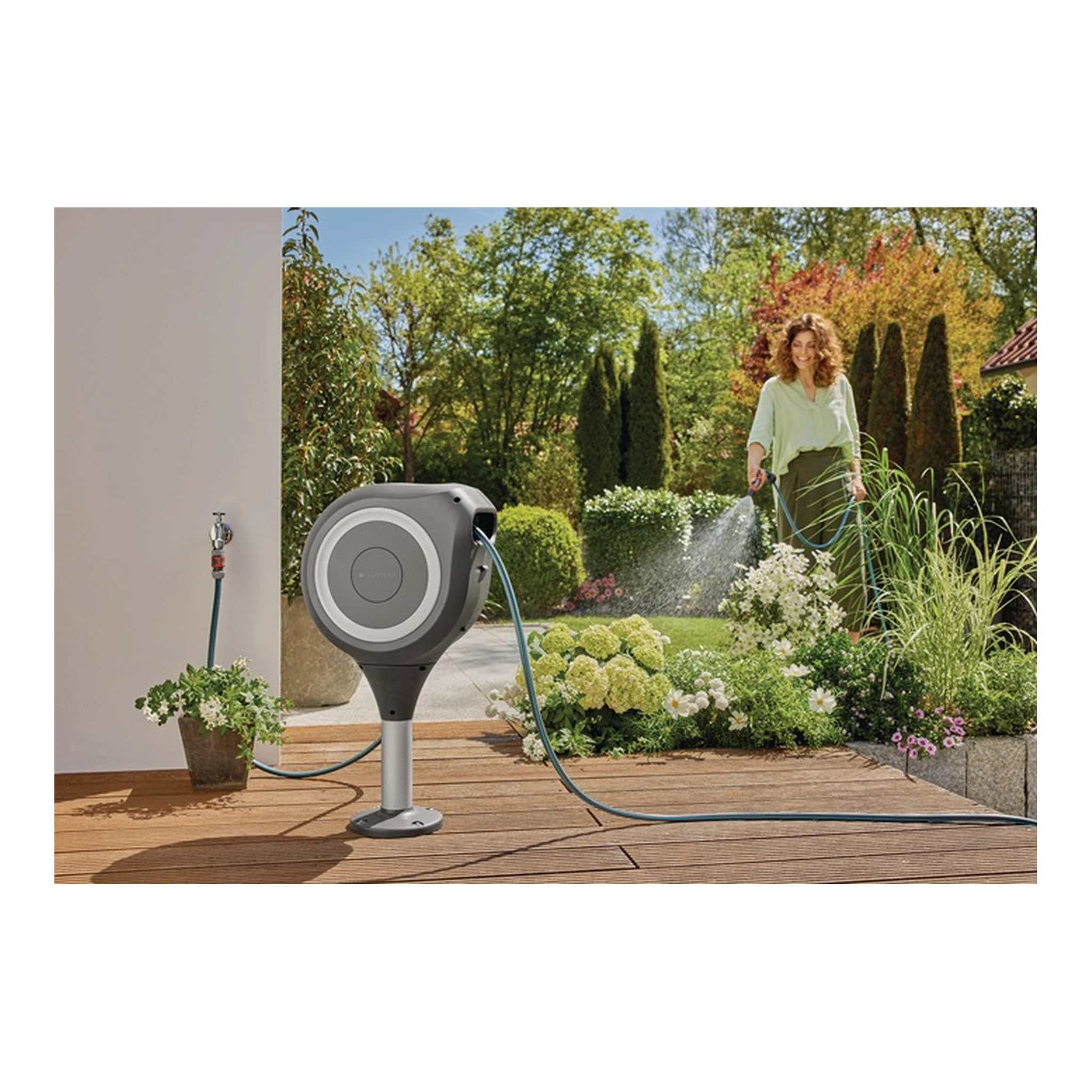 GARDENA | Terrassen-Schlauchbox RollUp S | Breite 398 mm – Bild 2