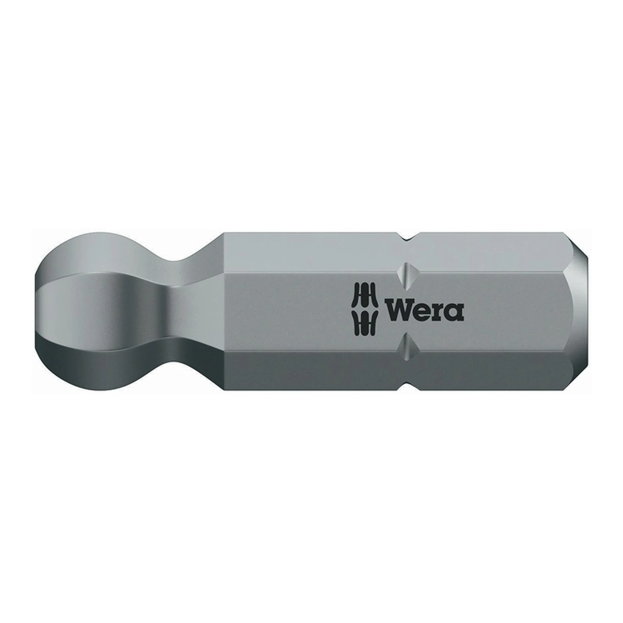 WERA | Bit 842/1 Z | SW2,5mm L.25mm Kugelkopf CV-Molybdän zähhart