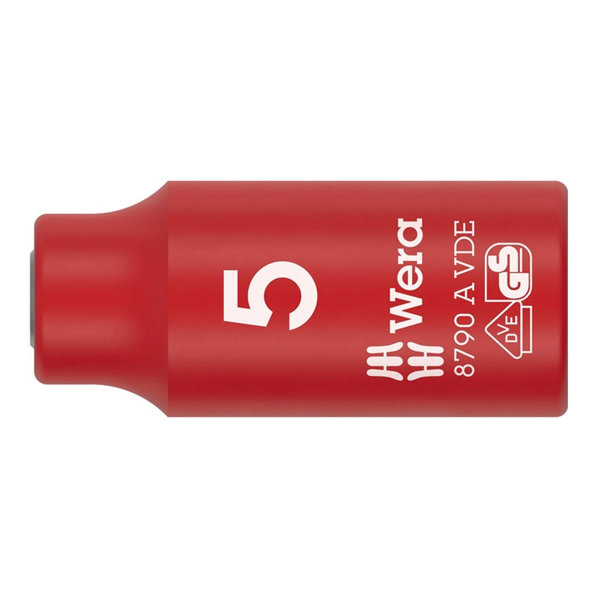 WERA | Steckschlüsseleinsatz 8790 A VDE | 1/4 ″ Schlüsselweite 5 mm