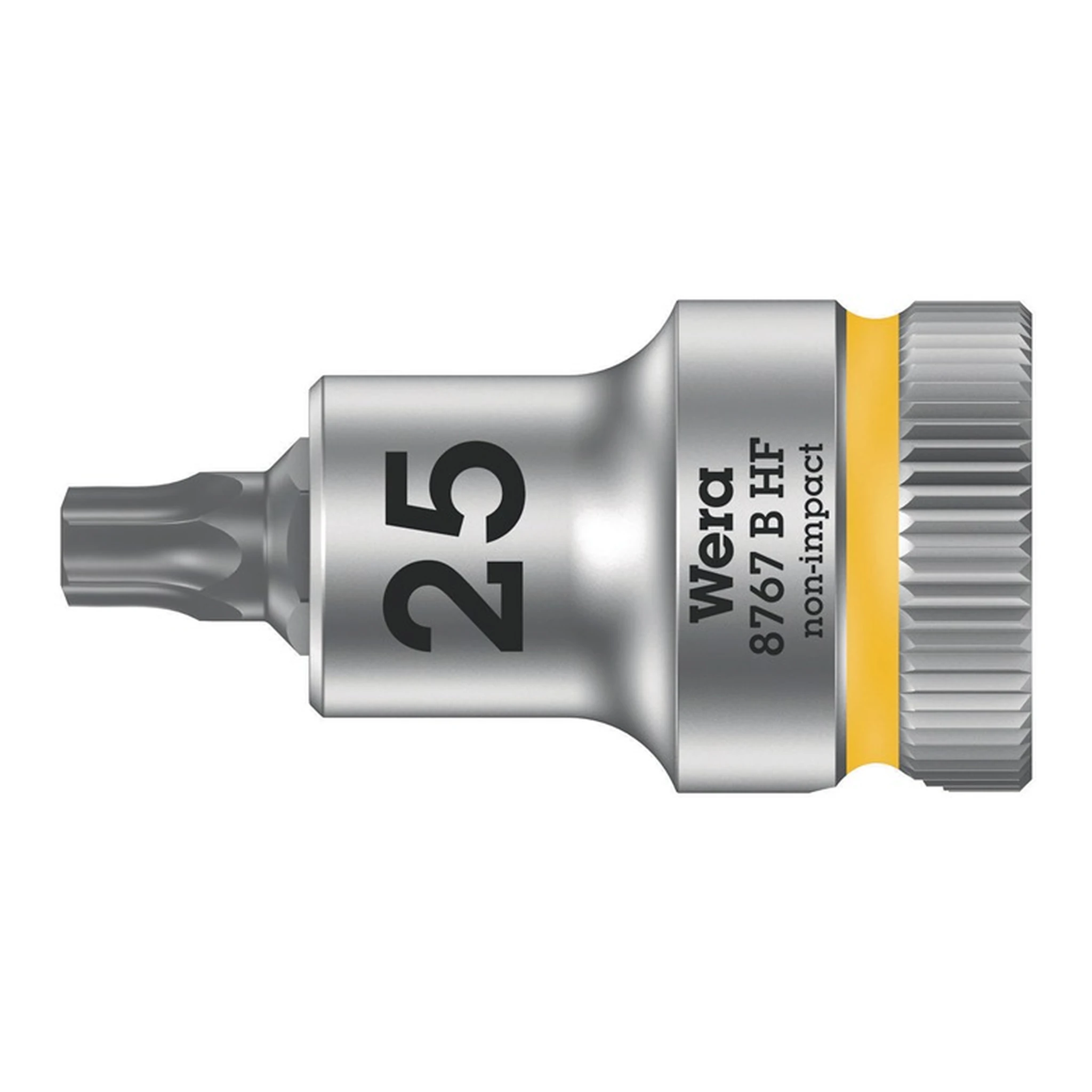 WERA | Schraubendrehereinsatz 8767 B HF Torx | 3/8 ″ TORX® TX25