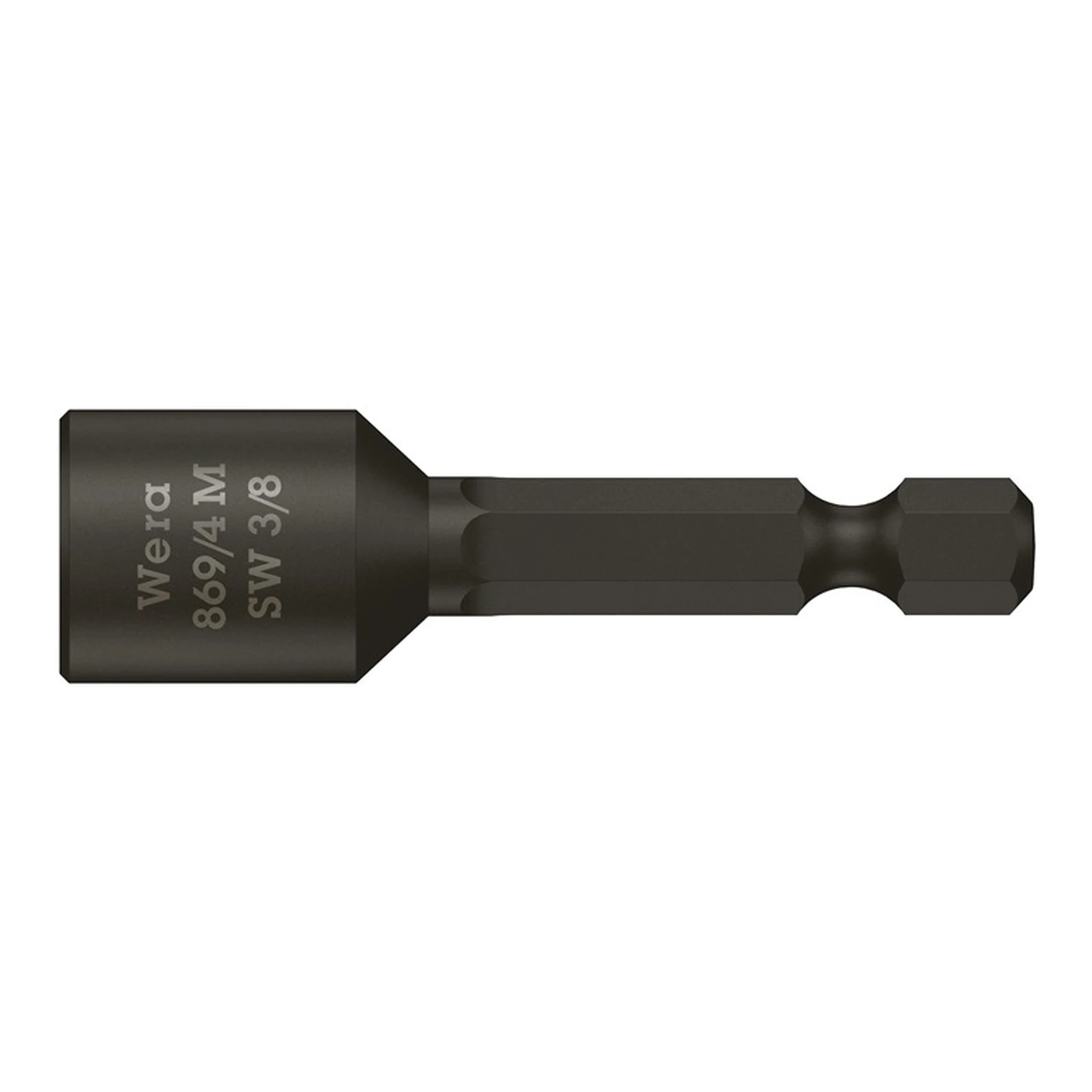 WERA | Steckschlüsseleinsatz 869/4M | mit 6-Kant-Antrieb Schlüsselweite 9,4 mm 3/8 ″