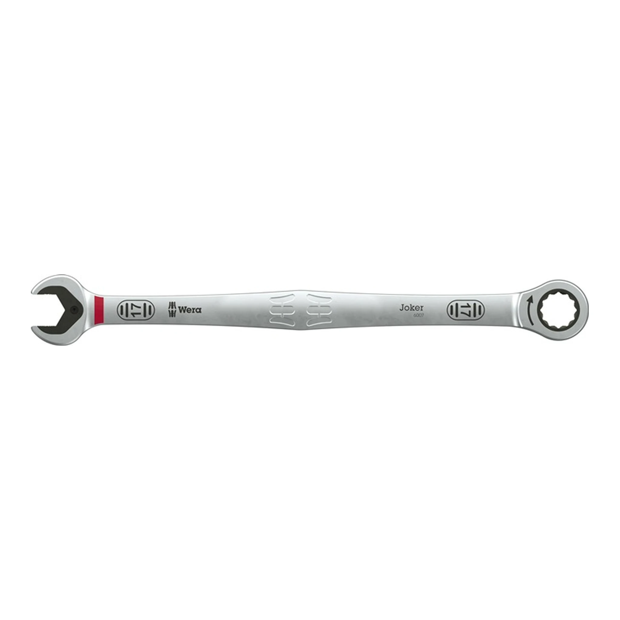 WERA | Maulringratschenschlüssel 6007 Joker | Schlüsselweite 17 mm Länge 304,5 mm