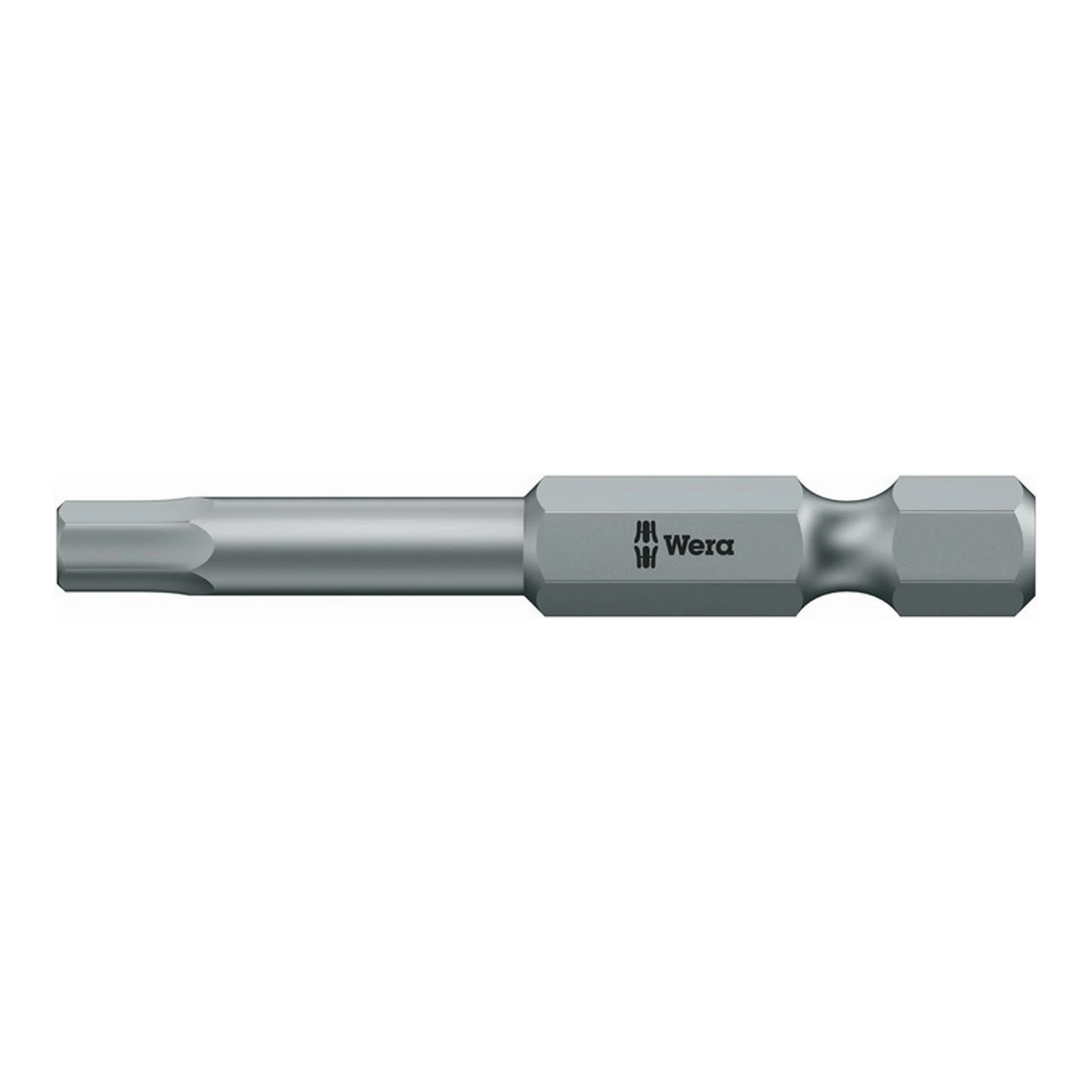 WERA | Bit 840/4 Z 840/4 Z Hex-Plus BO | 1/4 ″ 2,5 mm Länge 89 mm zähhart, HEX-Plus
