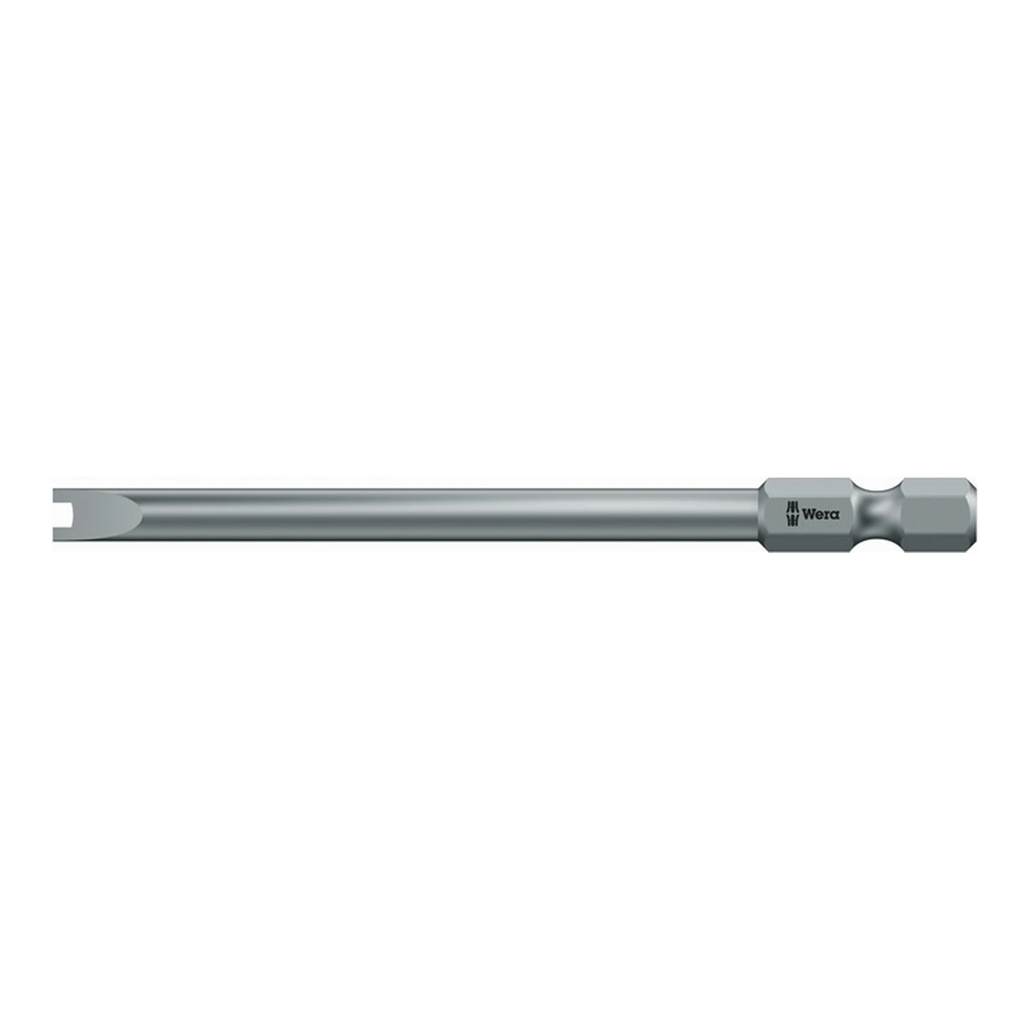 WERA | Bit 857/4 Z DIN3126-D6,3/ISO1173 | Spanner Gr.8 D.5,21mm L.89mm CV-Molybdän zähhart abgedreht