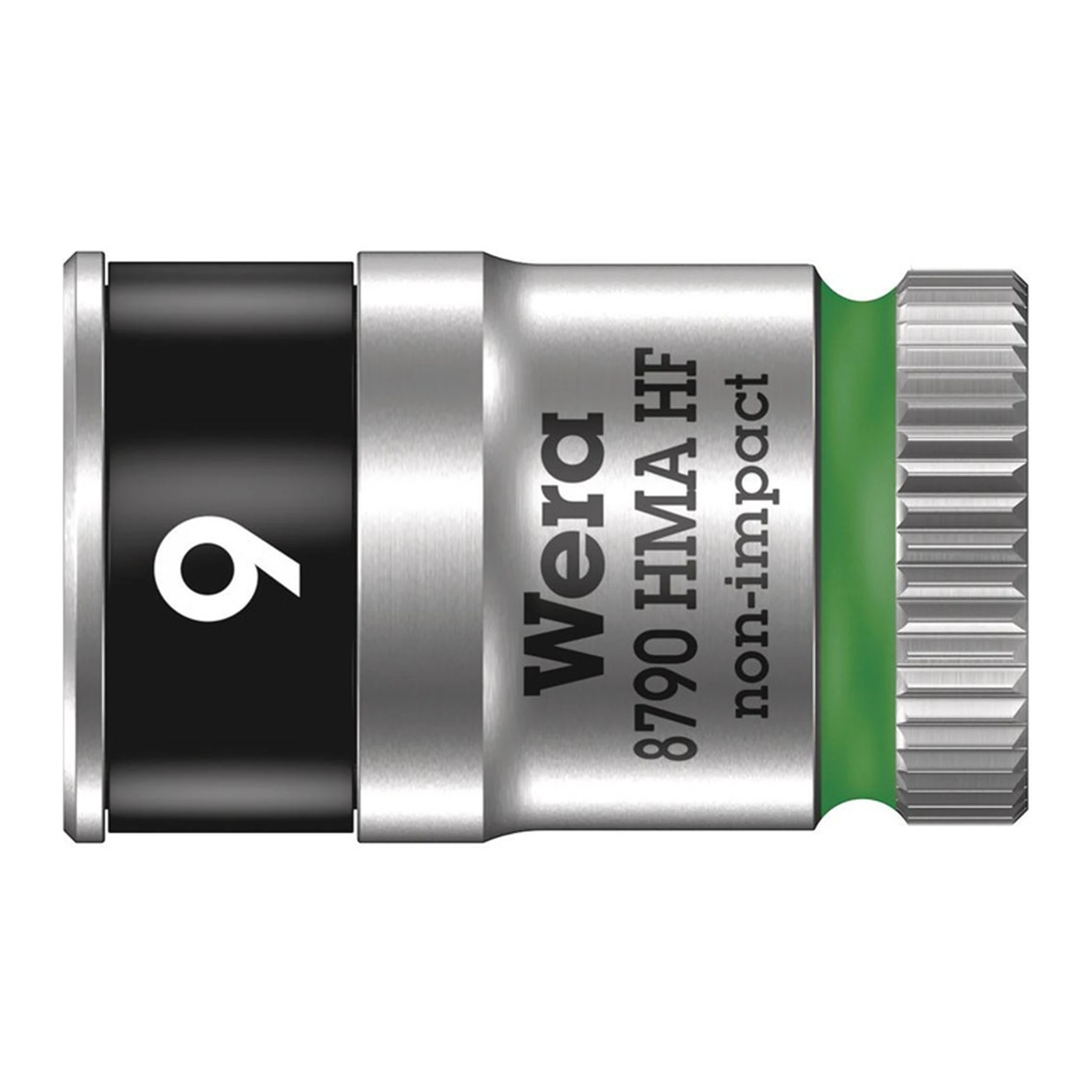 WERA | Steckschlüsseleinsatz 8790 HMA HF | 1/4 ″ 6-kant Schlüsselweite 9 mm