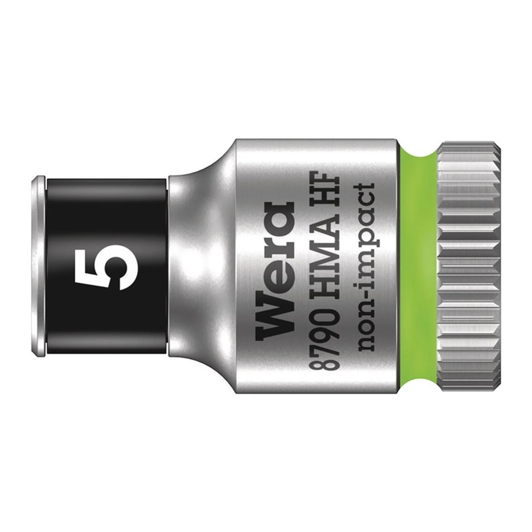 WERA | Steckschlüsseleinsatz 8790 HMA HF | 1/4 ″ 6-kant Schlüsselweite 5 mm