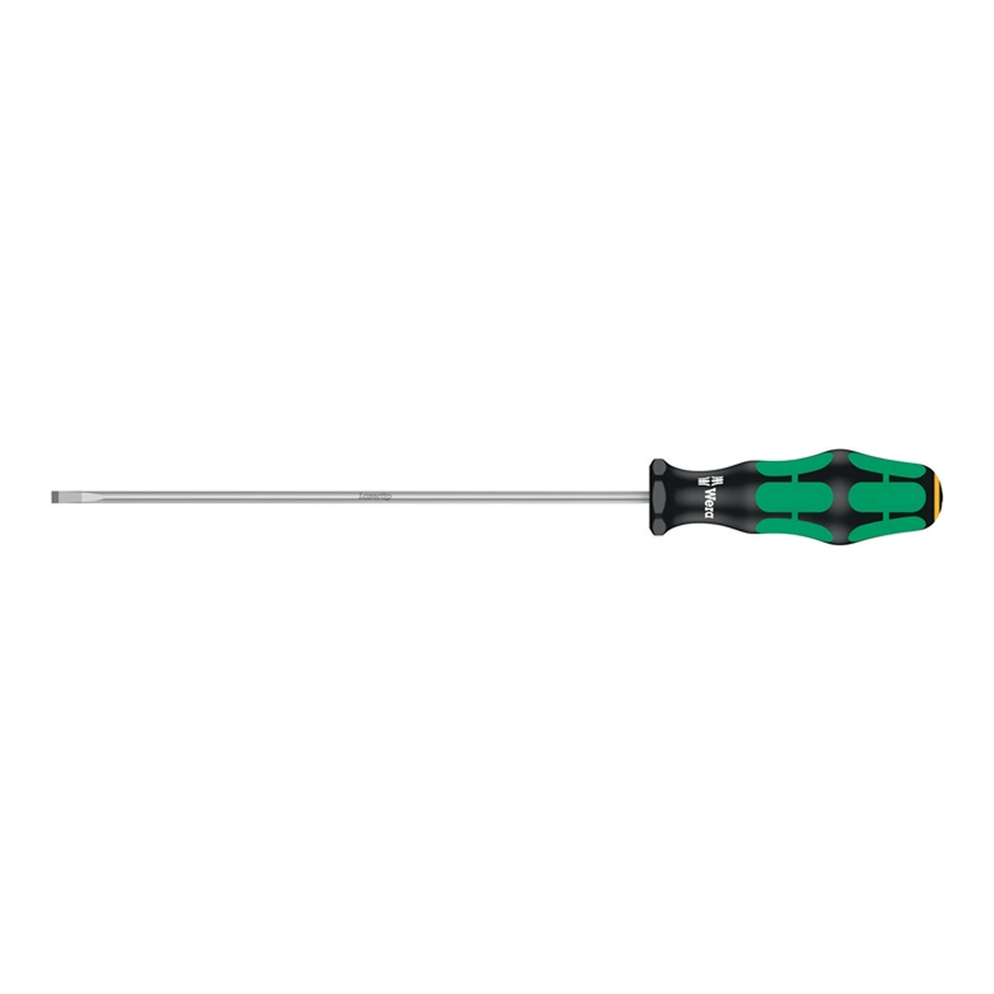 WERA | Schraubendreher 335 | Klingendicke0,8xB4xL200mm Elektrikerklinge rund Nicromatt Lasertip