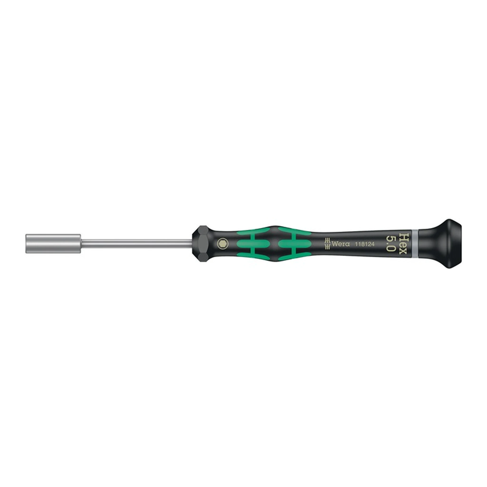 WERA | Elektronikersteckschlüssel 2069 | SW 5 mm Klingenlänge 60 mm Gesamtlänge 157 mm