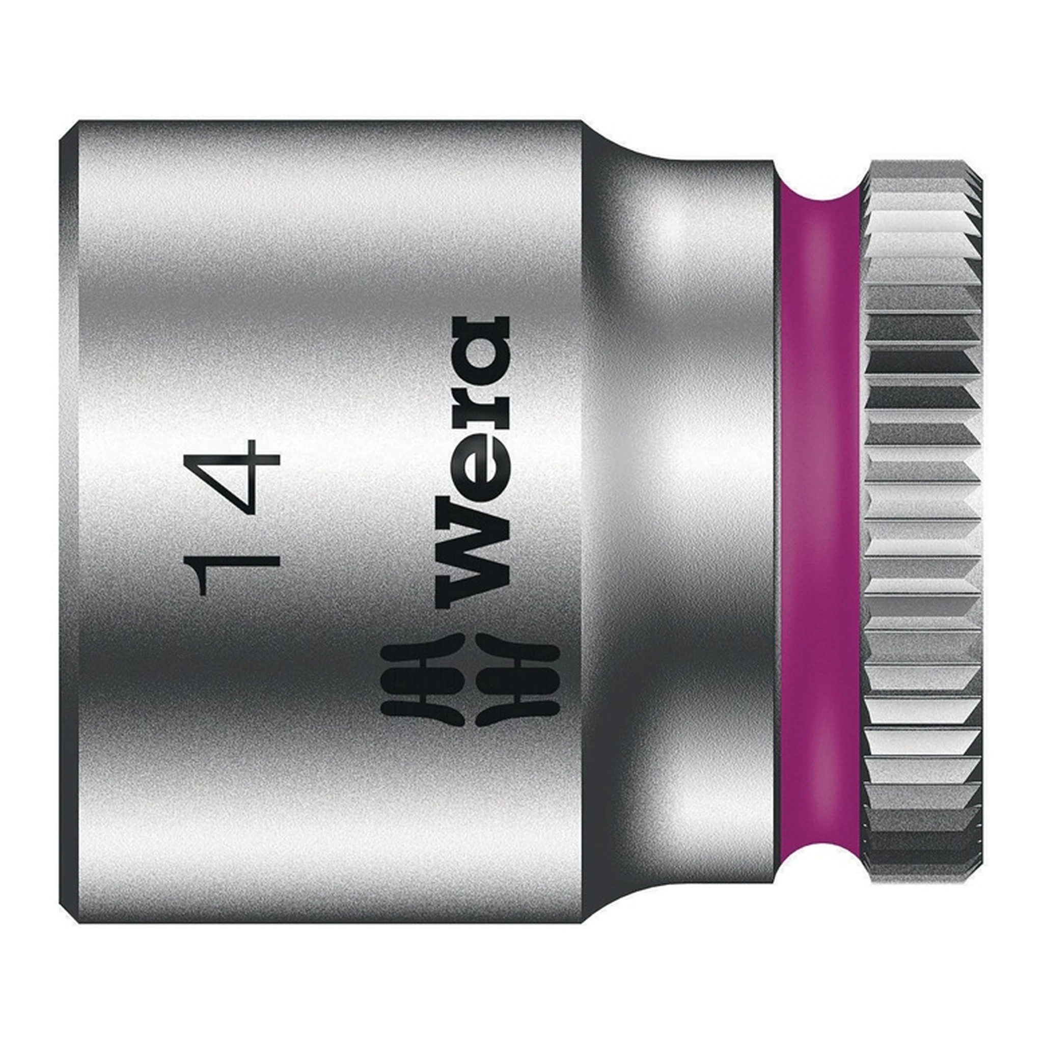 WERA | Steckschlüsseleinsatz 8790 HMA | 1/4 ″ Außensechskant Schlüsselweite 14 mm