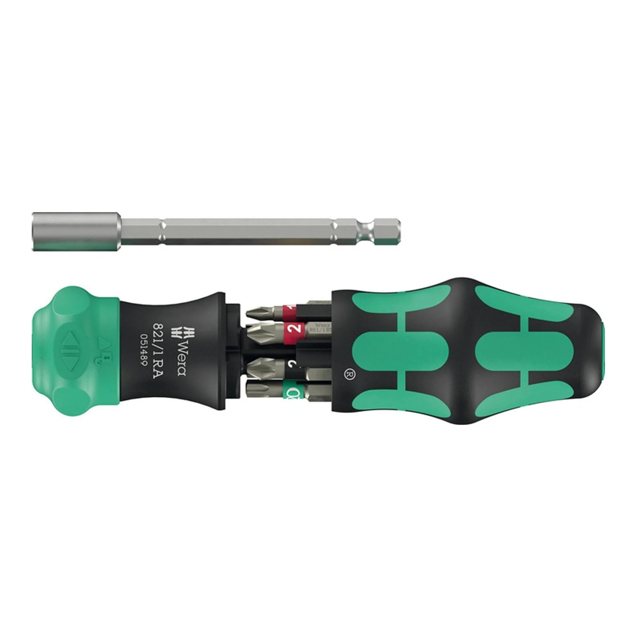 WERA | Magazinbithalter Kraftform Kompakt 28 RA 1 | 6-teilig