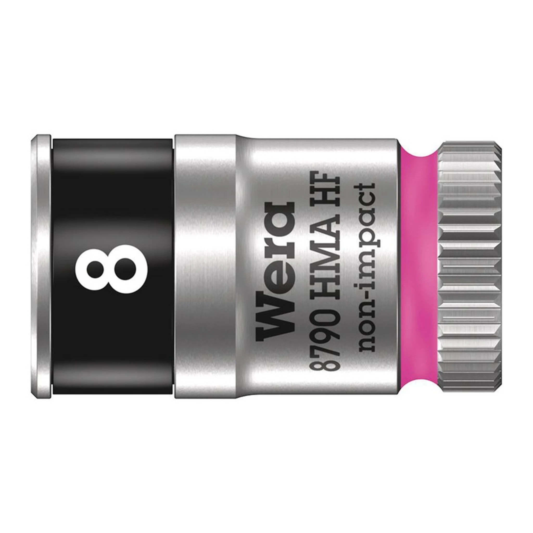 WERA | Steckschlüsseleinsatz 8790 HMA HF | 1/4 ″ 6-kant Schlüsselweite 8 mm
