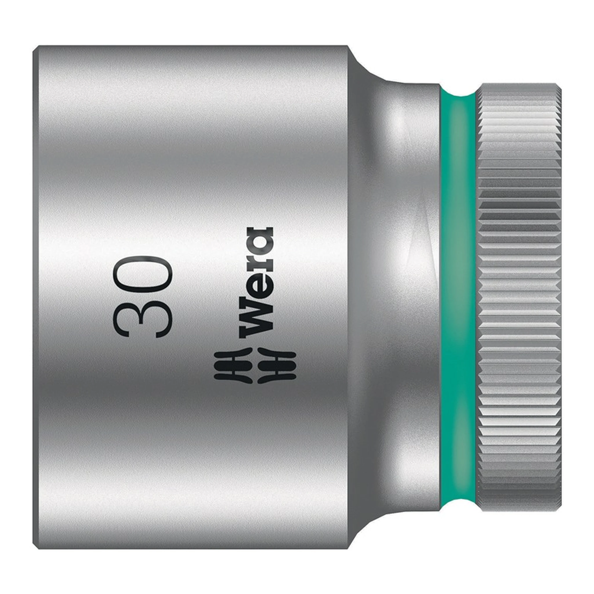 WERA | Steckschlüsseleinsatz 8790 HMC Außen-6-kant | 1/2 ″ Außensechskant Schlüsselweite 30 mm