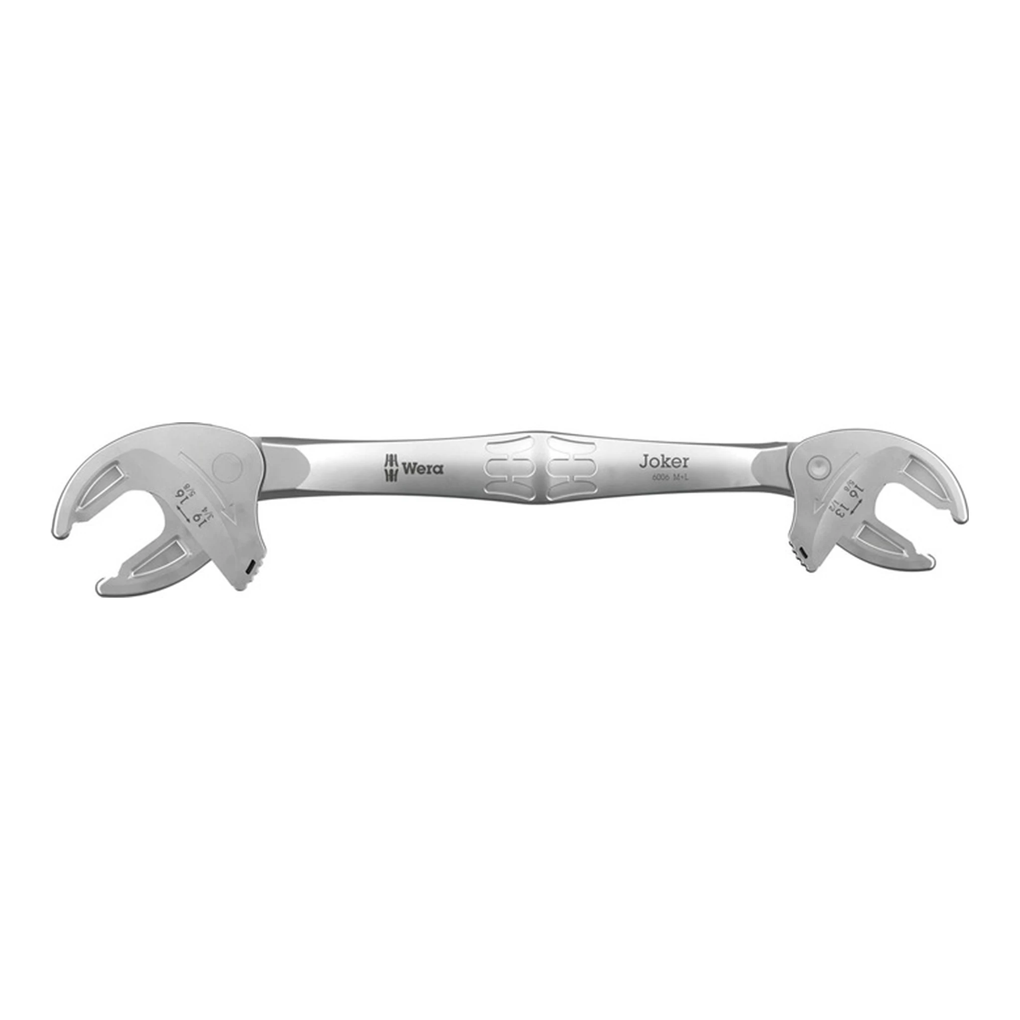 WERA | Doppelmaulschlüssel 6006 Joker M/L | li: 13-16 mmre.: 16-19 mm Länge 239,4 mm