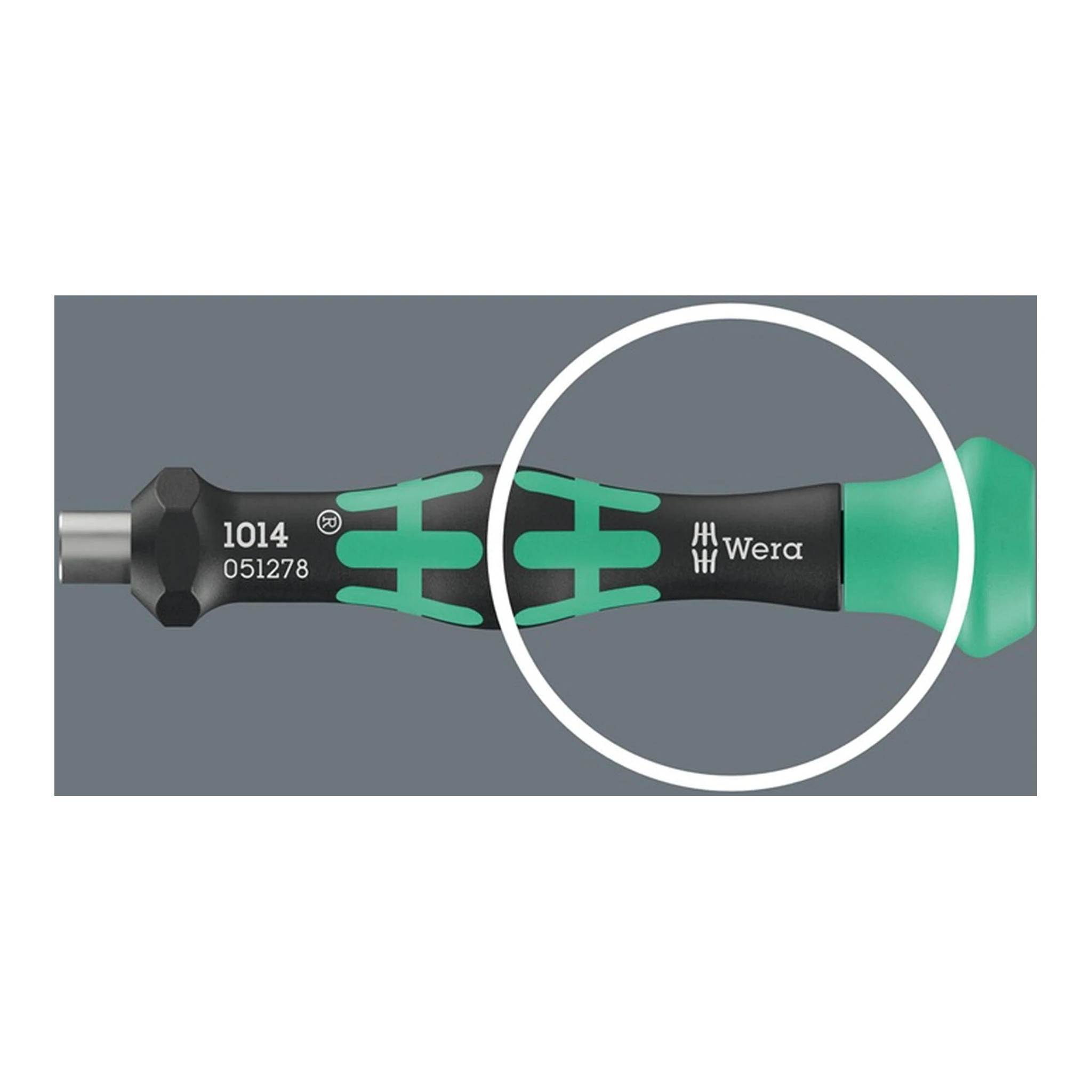 WERA | Bithandhalter 1014 Kraftform Micro | Gesamtlänge 80 mm – Bild 2
