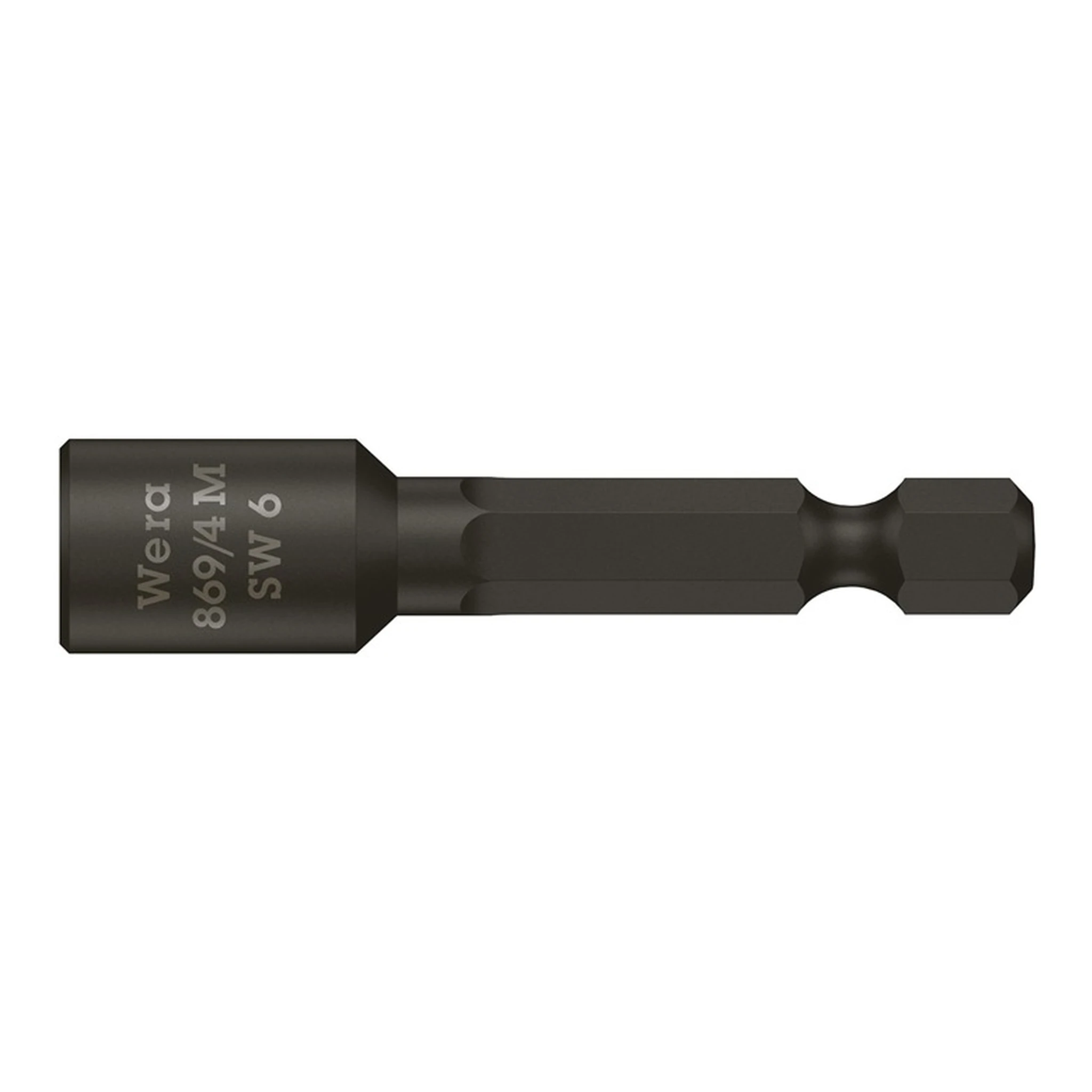 WERA | Steckschlüsseleinsatz 869/4M | mit 6-Kant-Antrieb Schlüsselweite 6 mm