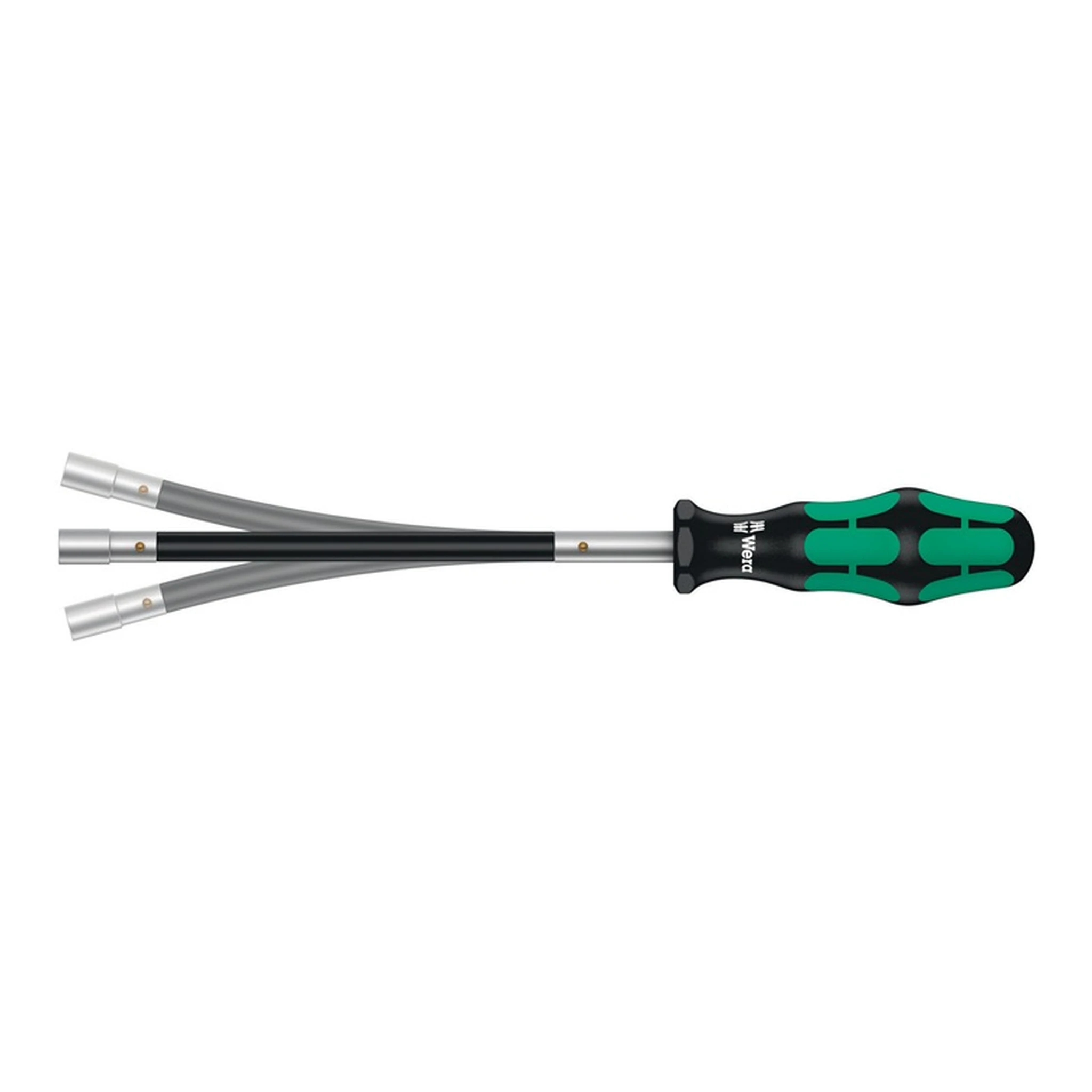 WERA | Schlauchklemmenschraubendreher | Schlüsselweite 7 mm Schaftlänge 167 mm Außensechskant / Kraftform