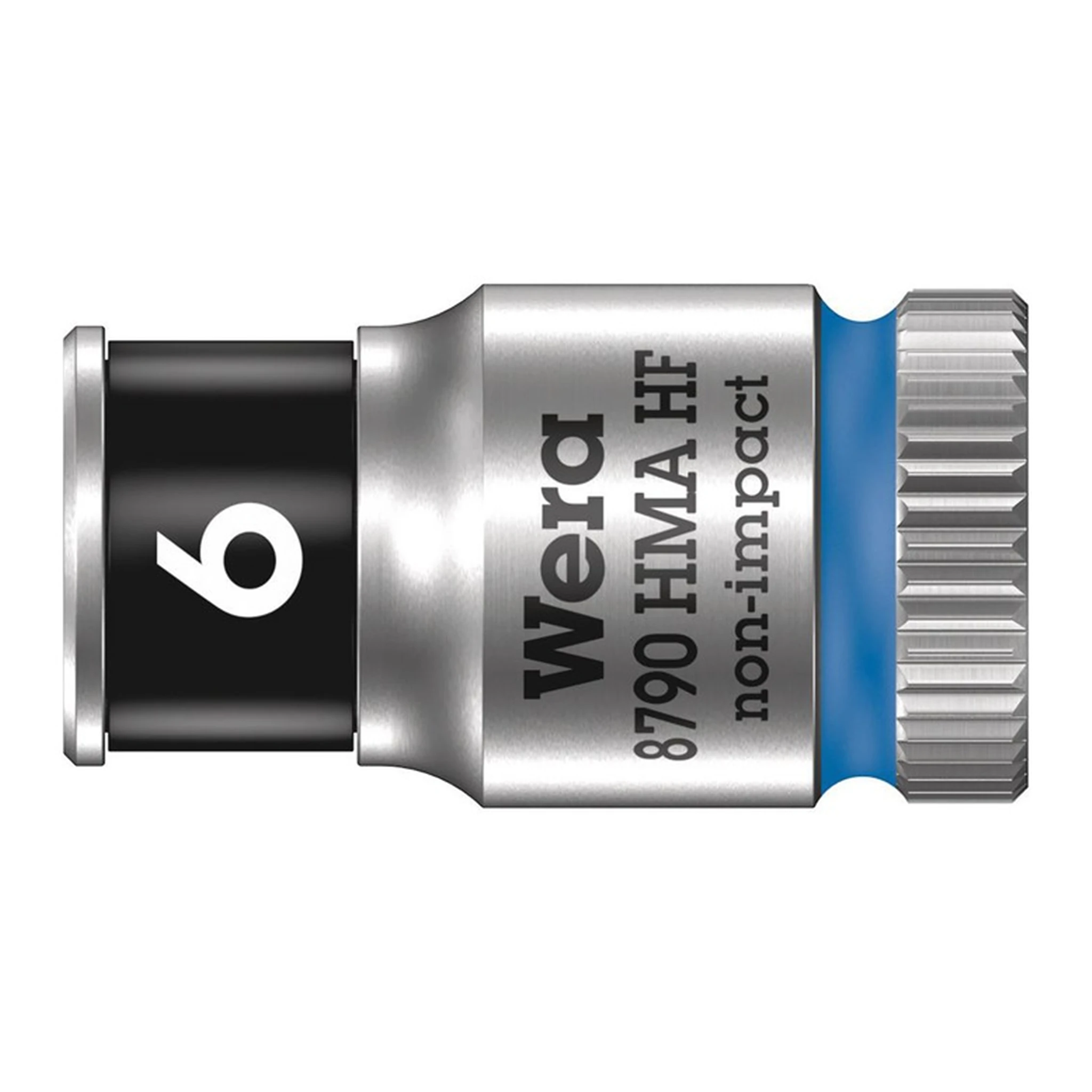 WERA | Steckschlüsseleinsatz 8790 HMA HF | 1/4 ″ 6-kant Schlüsselweite 6 mm