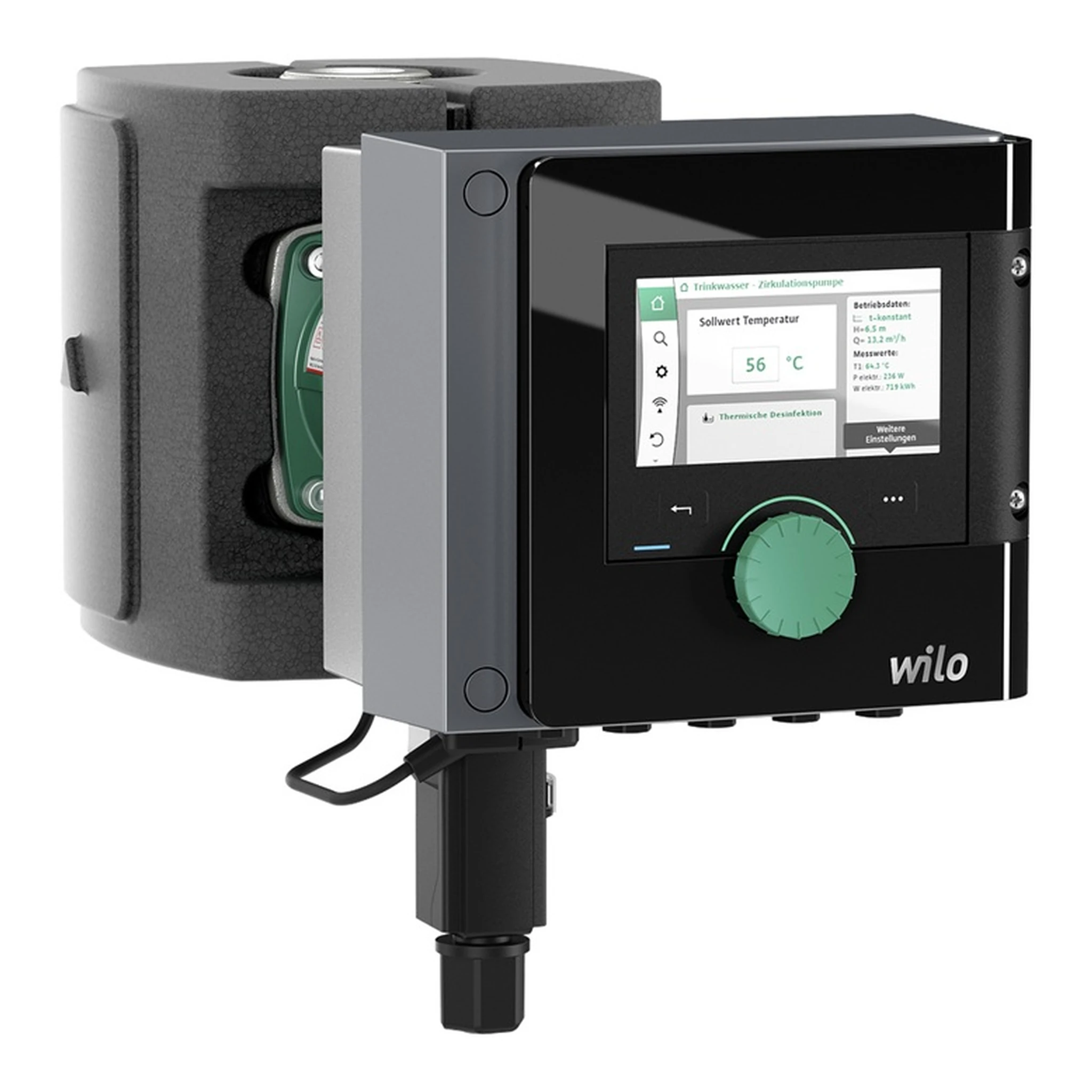 WILO | Hocheffizienzpumpe Stratos | 30/0,5-12, Rp 1 1/4Zoll, 180mm, PN 10 30/0,5-12, Rp 1 1/4Z, 180 mm, PN 10