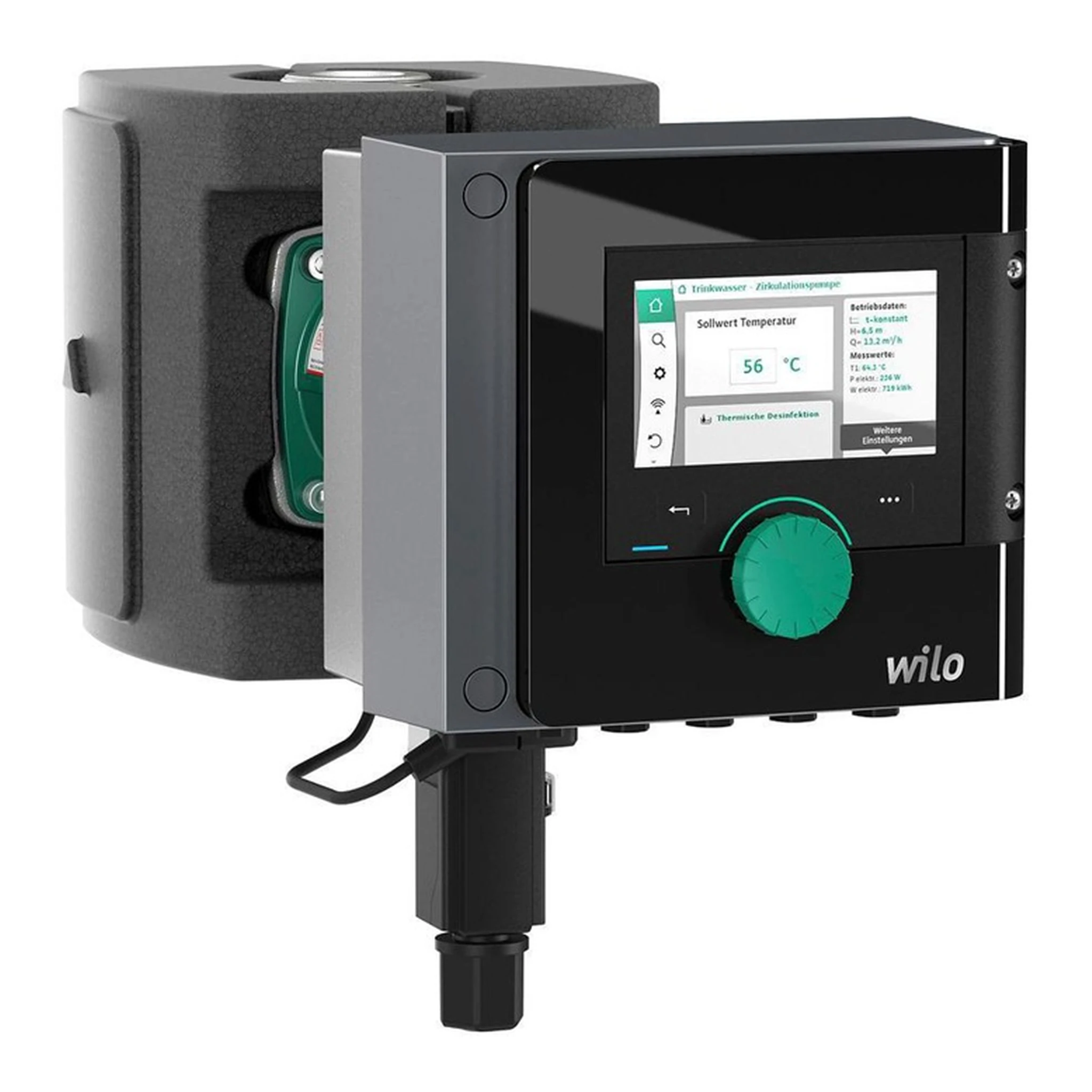 WILO | Hocheffizienzpumpe Stratos | 30/0,5-8, Rp 1 1/4Zoll, 180mm, PN 10 30/0,5-8, Rp 1 1/4Z, 180 mm, PN 10