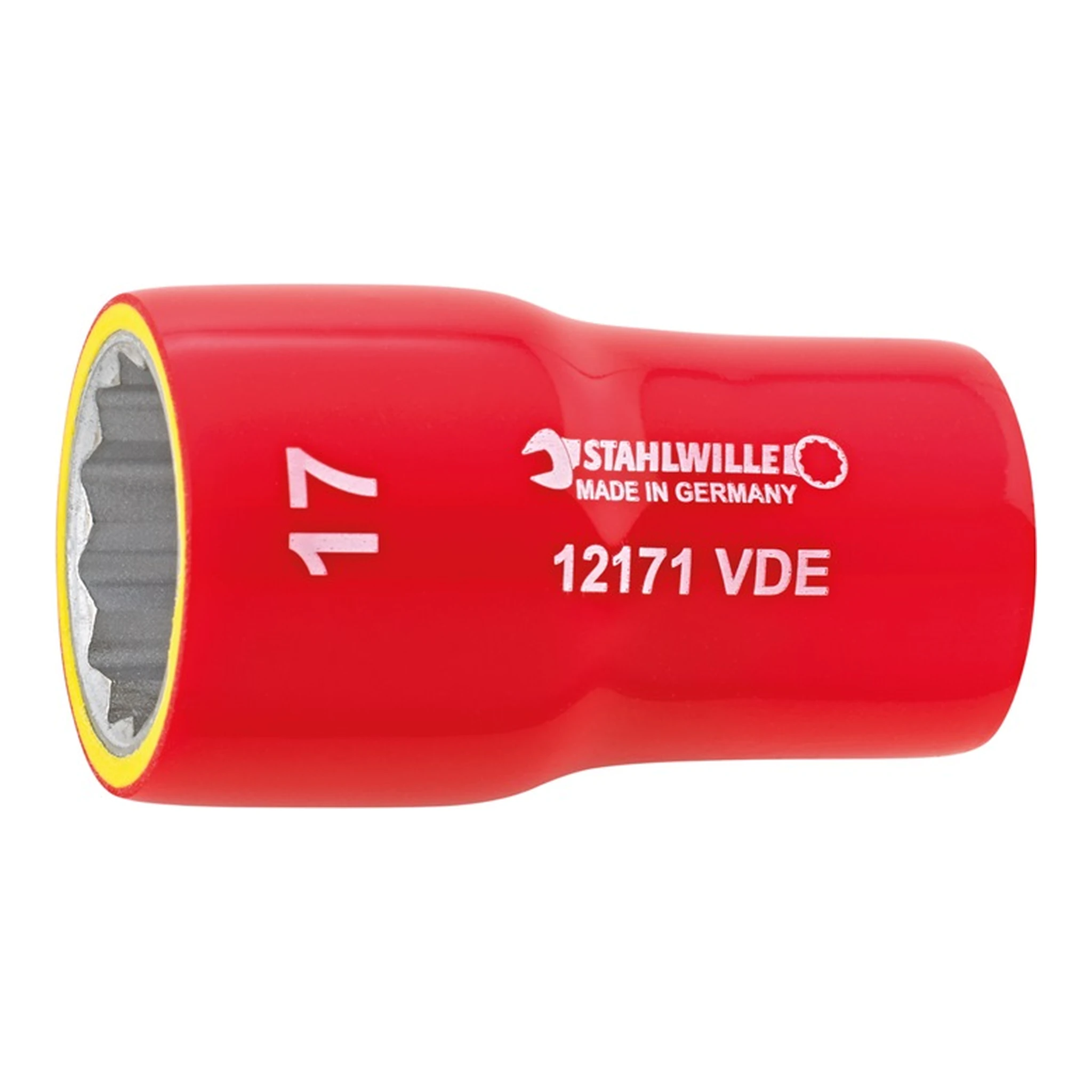 STAHLWILLE | Steckschlüsseleinsatz 12171 | 3/8 ″ Doppelsechskant AS-Drive Schlüsselweite 10 mm