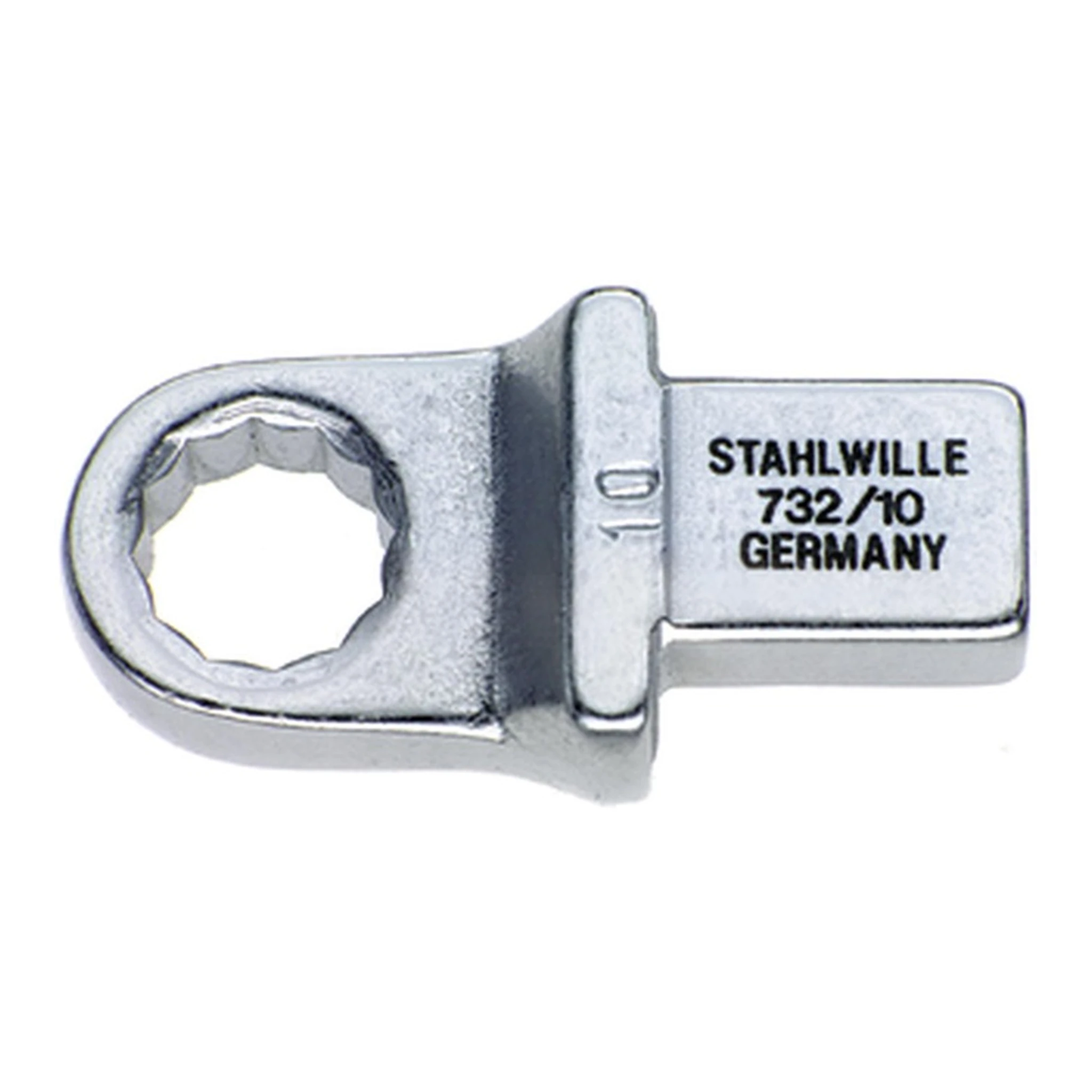 STAHLWILLE | Ringeinsteckwerkzeug 732/10 10 | Schlüsselweite 10 mm 9 x 12 mm Chrom-Alloy-Stahl
