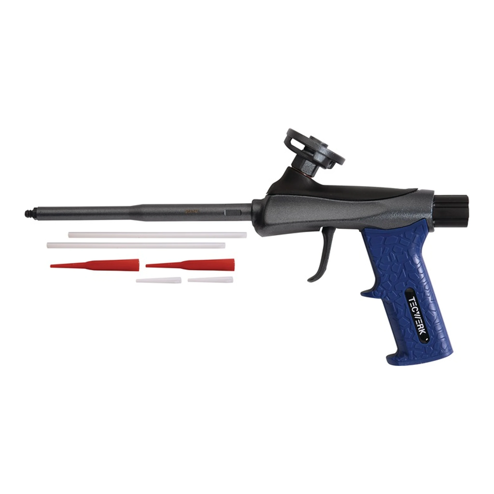 TECWERK | 1K-Montagepistole Profi | Metall f.1K-PU-Pistolenschäume